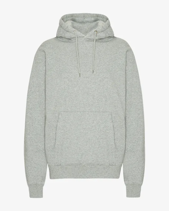 Classic Organic Hood - Heather Grey sold by Colorful Standard