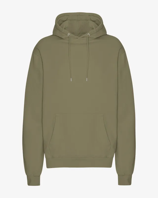 Classic Organic Hood - Dusty Olive sold by Colorful Standard
