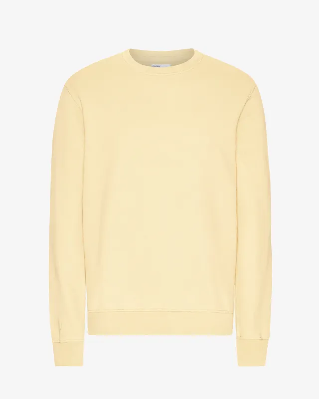 Classic Organic Crew - Soft Yellow sold by Colorful Standard