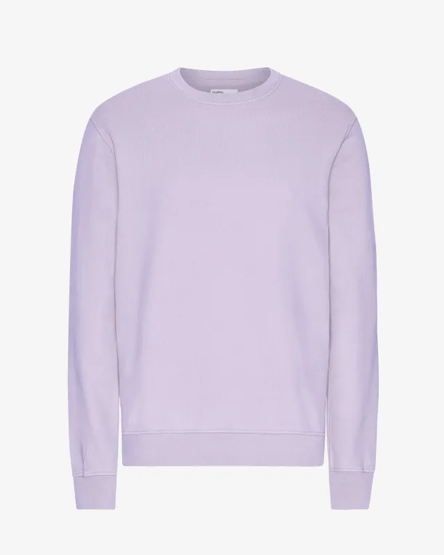 Classic Organic Crew - Soft Lavender sold by Colorful Standard