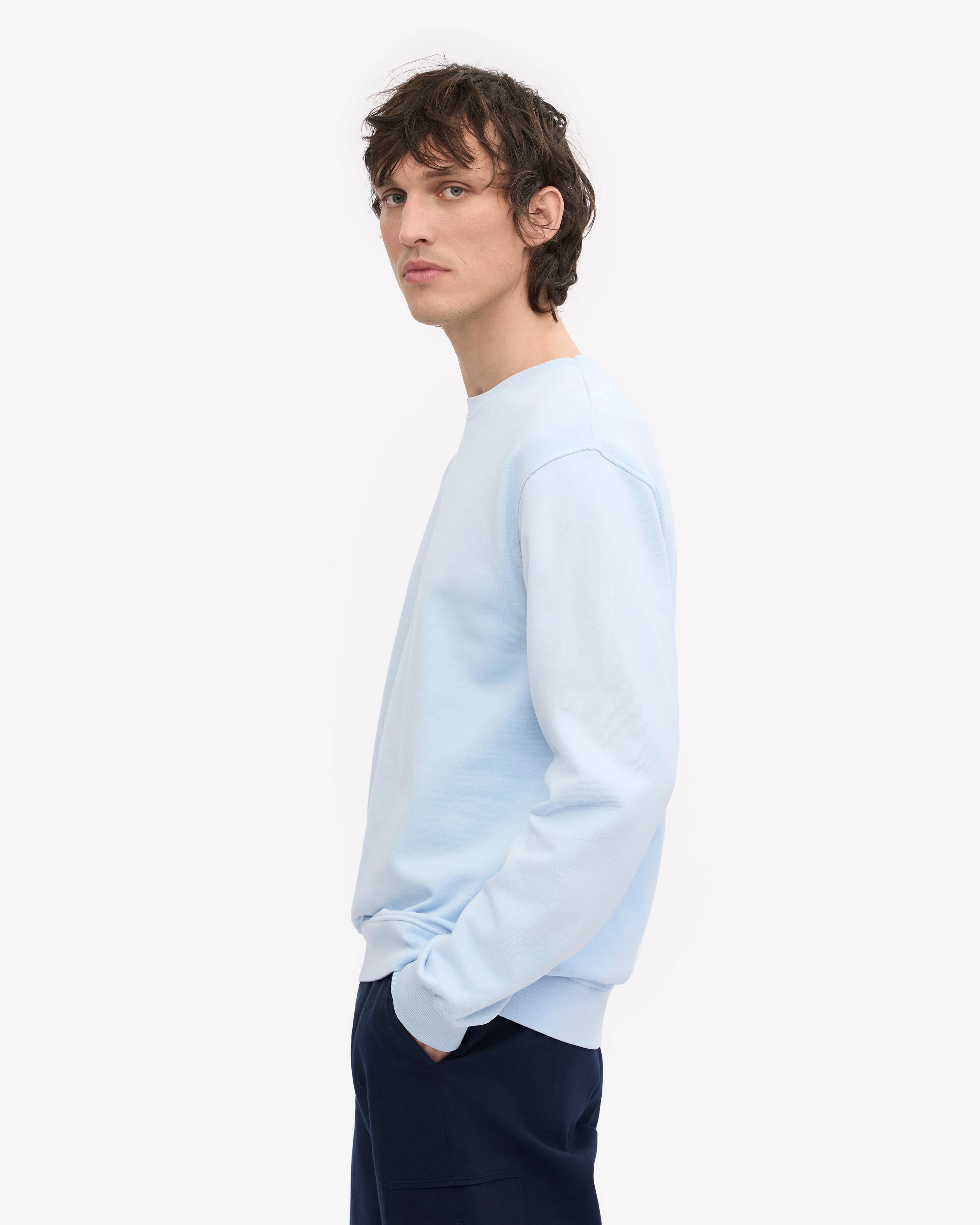 Classic Organic Crew - Polar Blue sold by Colorful Standard product image thumbnail 3