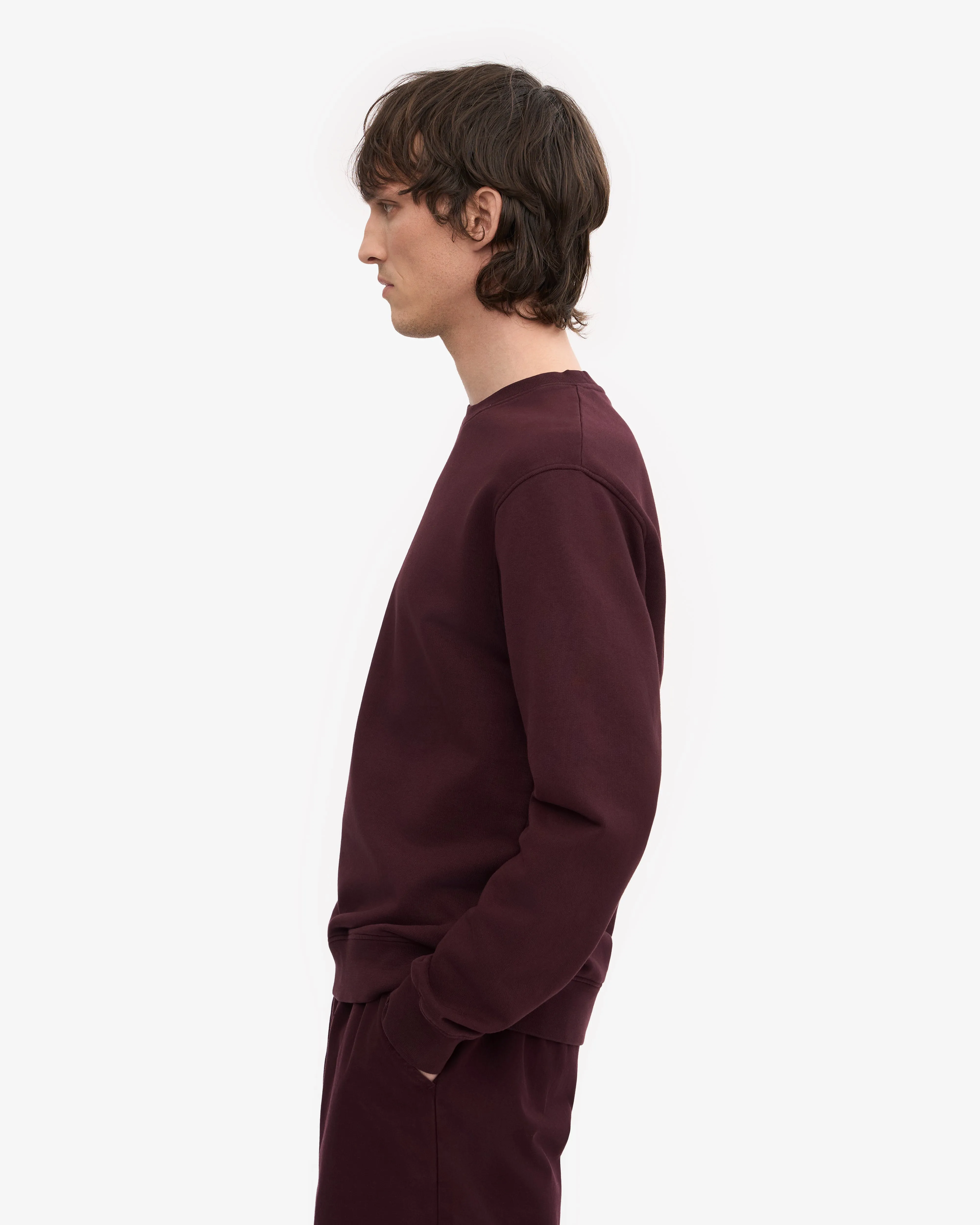 Classic Organic Crew - Oxblood Red sold by Colorful Standard product image thumbnail 3