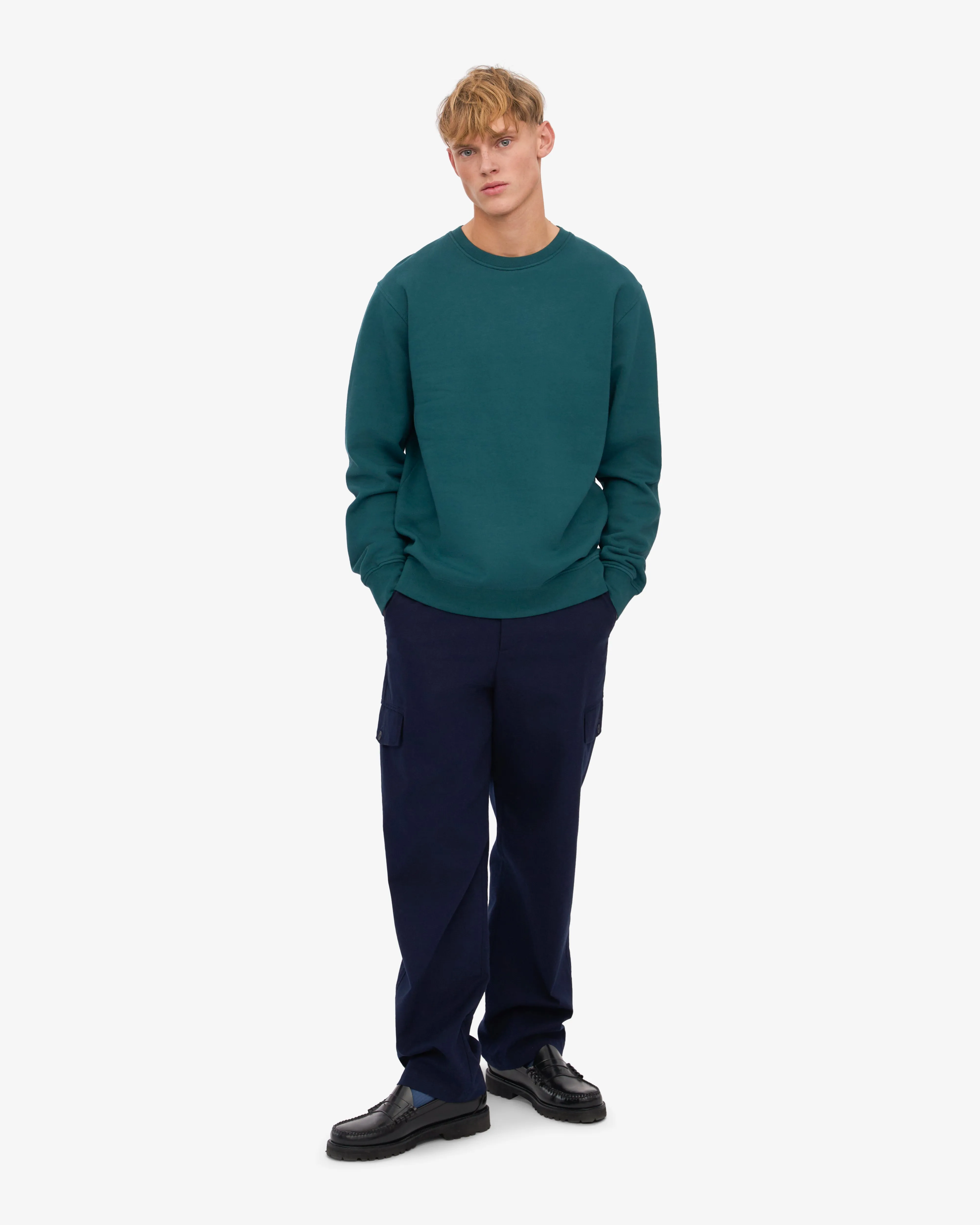Classic Organic Crew - Ocean Green sold by Colorful Standard product image thumbnail 5