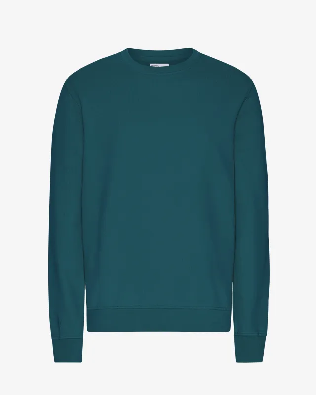 Classic Organic Crew - Ocean Green sold by Colorful Standard