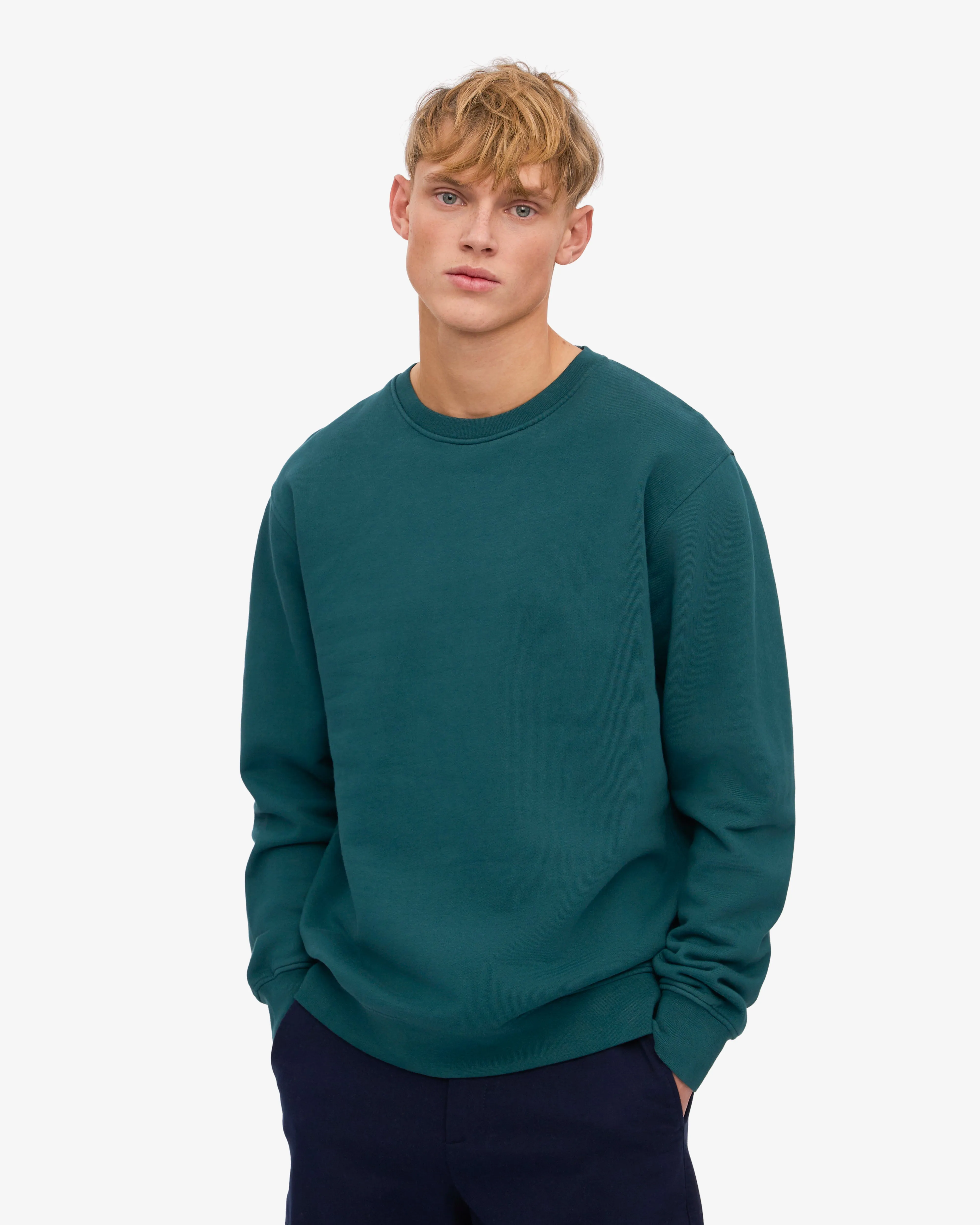 Classic Organic Crew - Ocean Green sold by Colorful Standard product image thumbnail 2