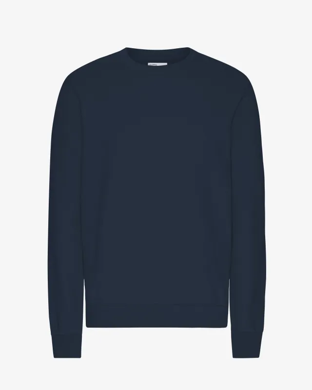 Classic Organic Crew - Navy Blue sold by Colorful Standard