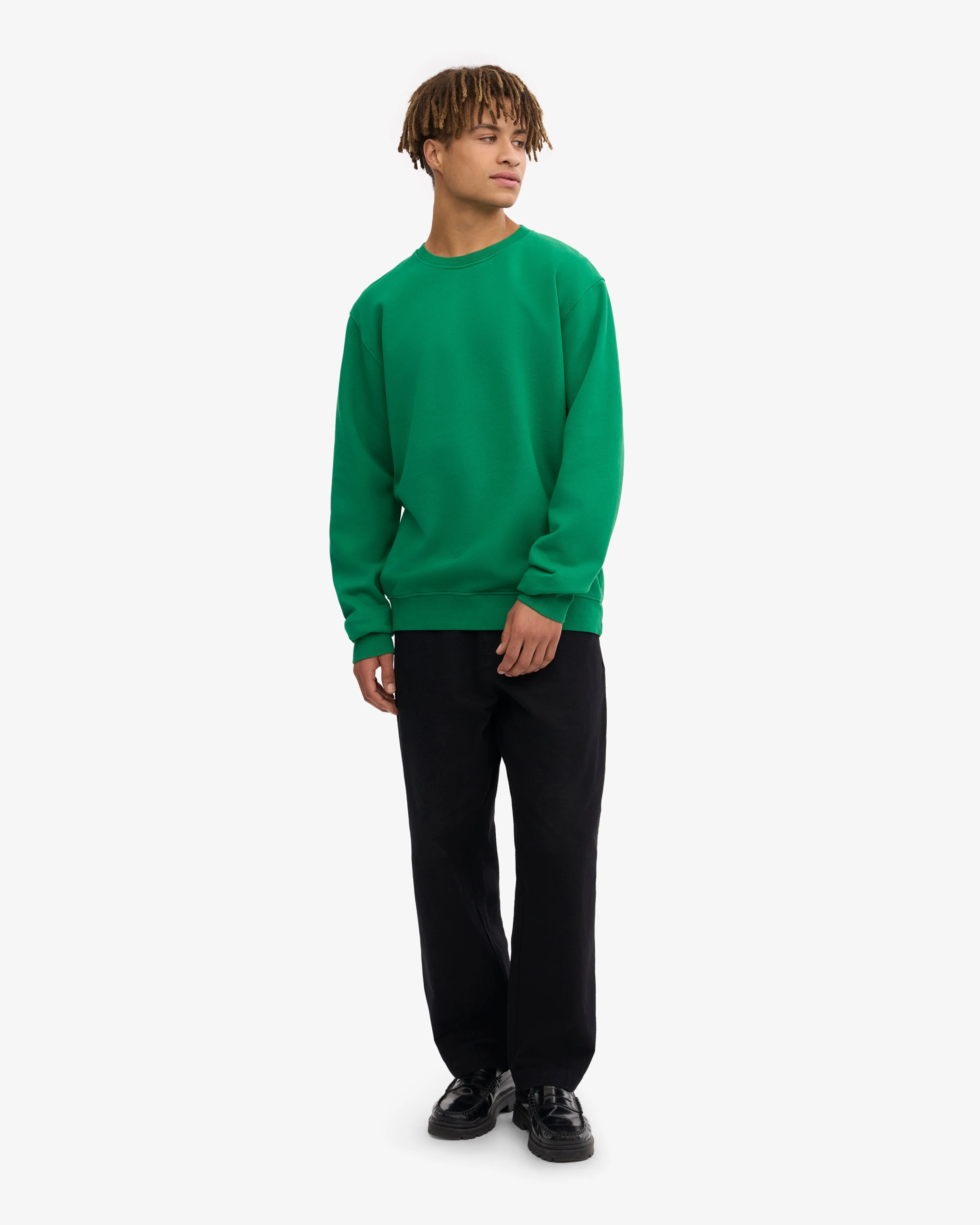 Classic Organic Crew - Kelly Green sold by Colorful Standard product image thumbnail 5