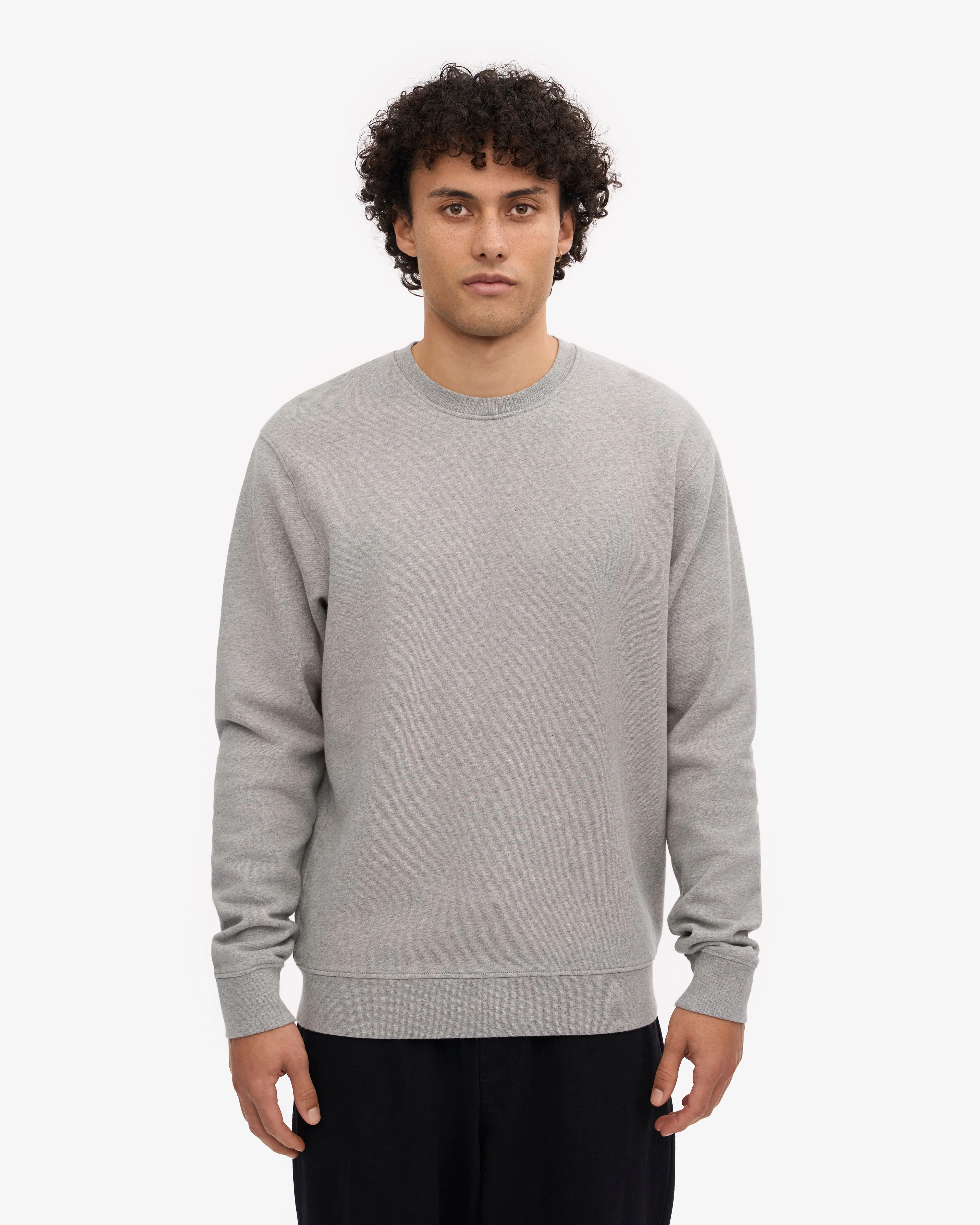 Classic Organic Crew - Heather Grey sold by Colorful Standard product image thumbnail 2