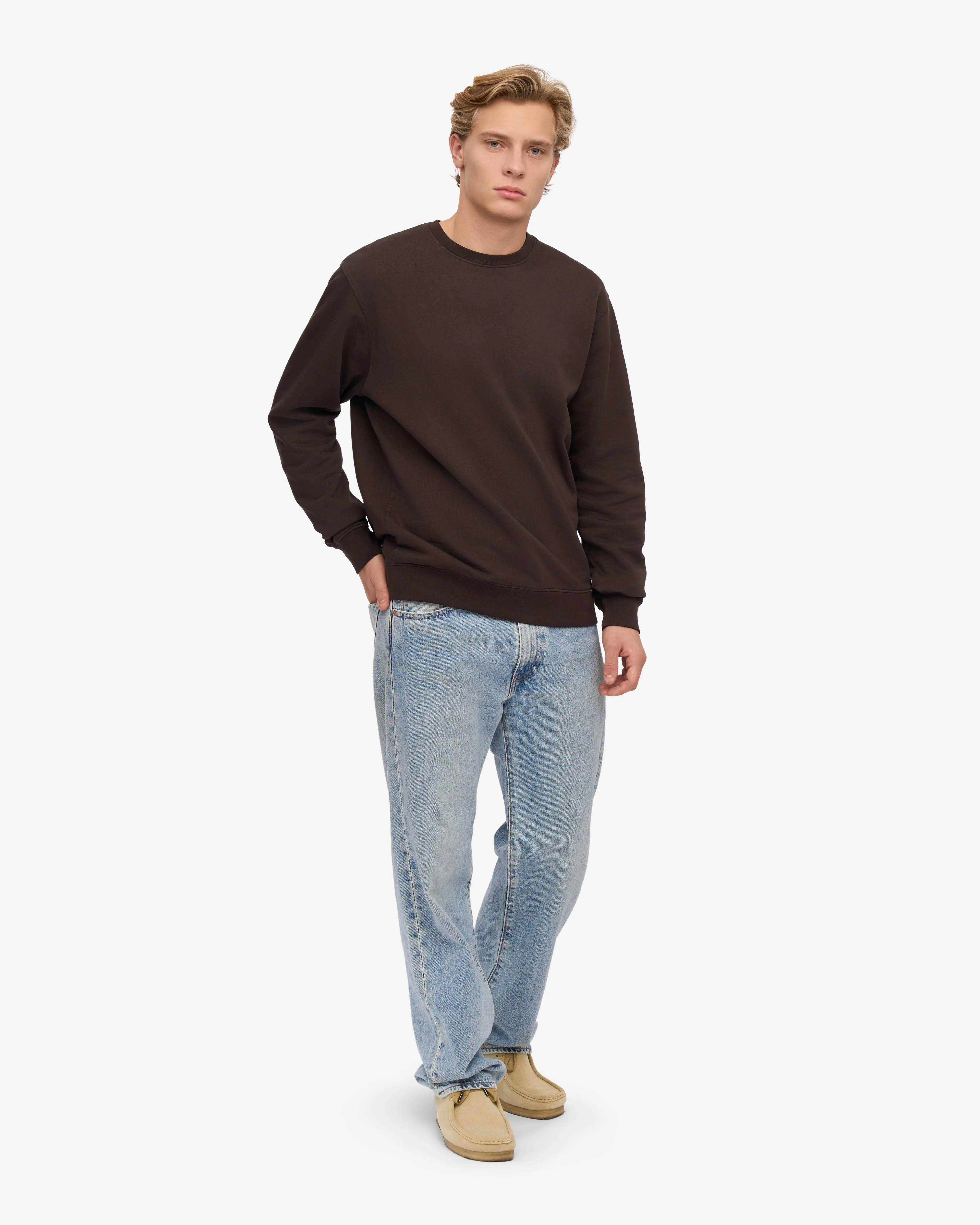 Classic Organic Crew - Coffee Brown sold by Colorful Standard product image thumbnail 5