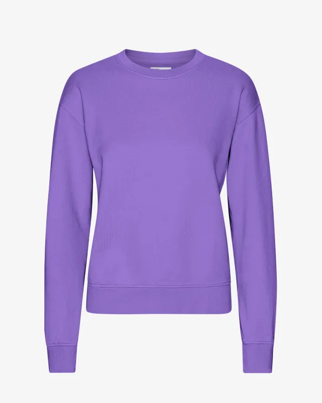 Women Classic Organic Crew - Ultra Violet sold by Colorful Standard