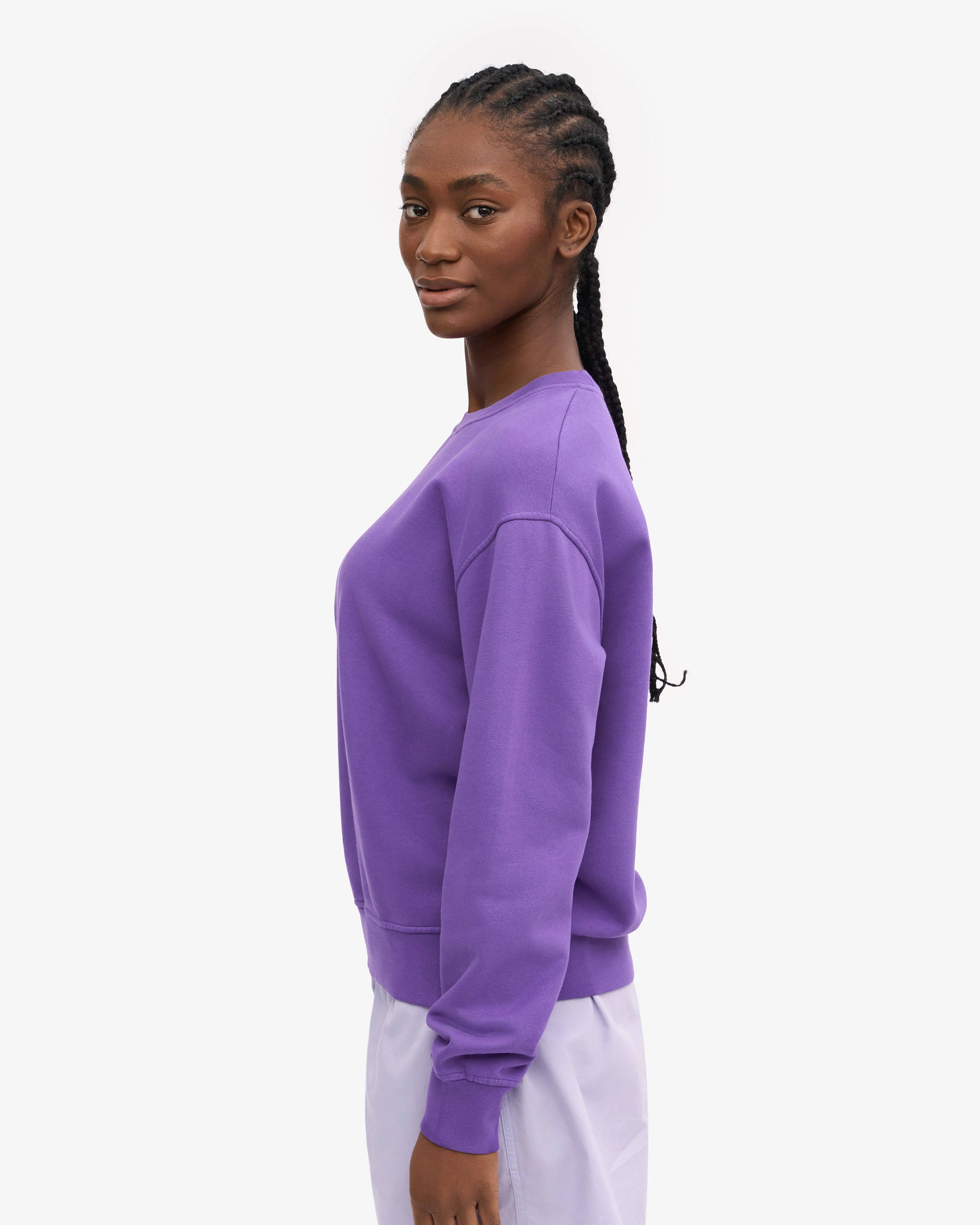 Women Classic Organic Crew - Ultra Violet sold by Colorful Standard product image thumbnail 3