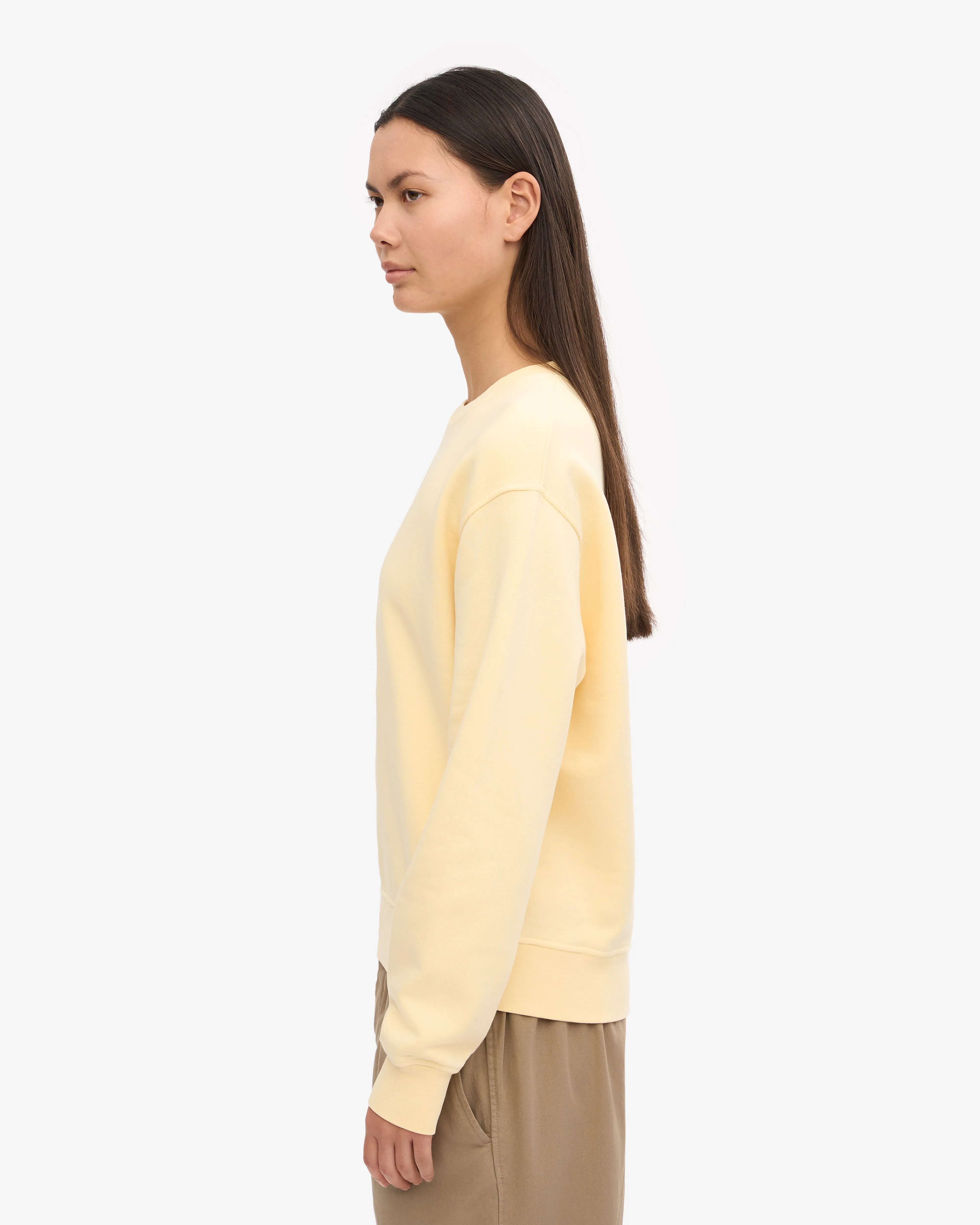 Women Classic Organic Crew - Soft Yellow sold by Colorful Standard product image thumbnail 3
