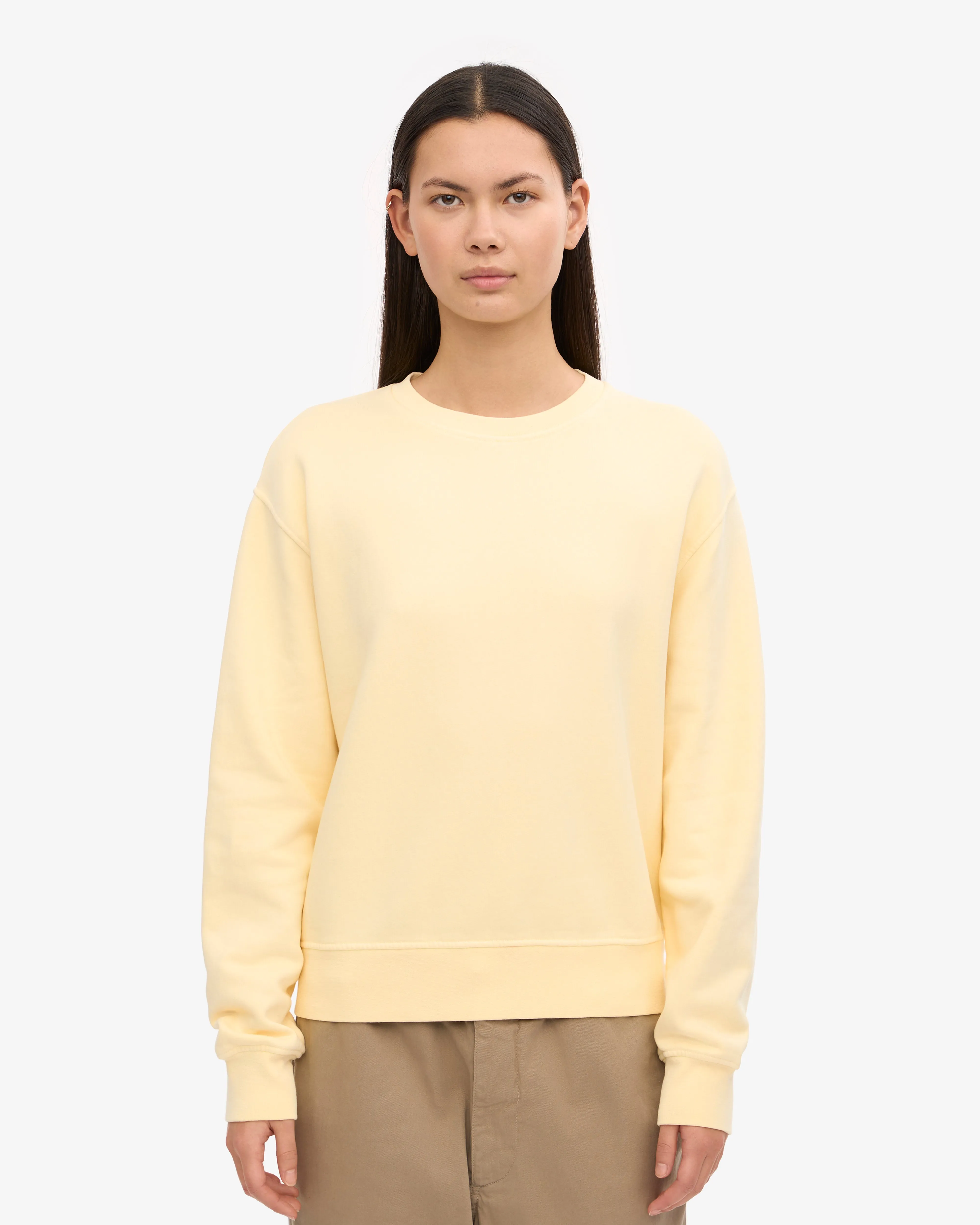 Women Classic Organic Crew - Soft Yellow sold by Colorful Standard product image thumbnail 2