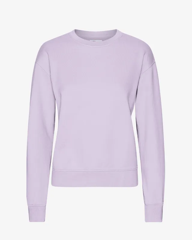 Women Classic Organic Crew - Soft Lavender sold by Colorful Standard