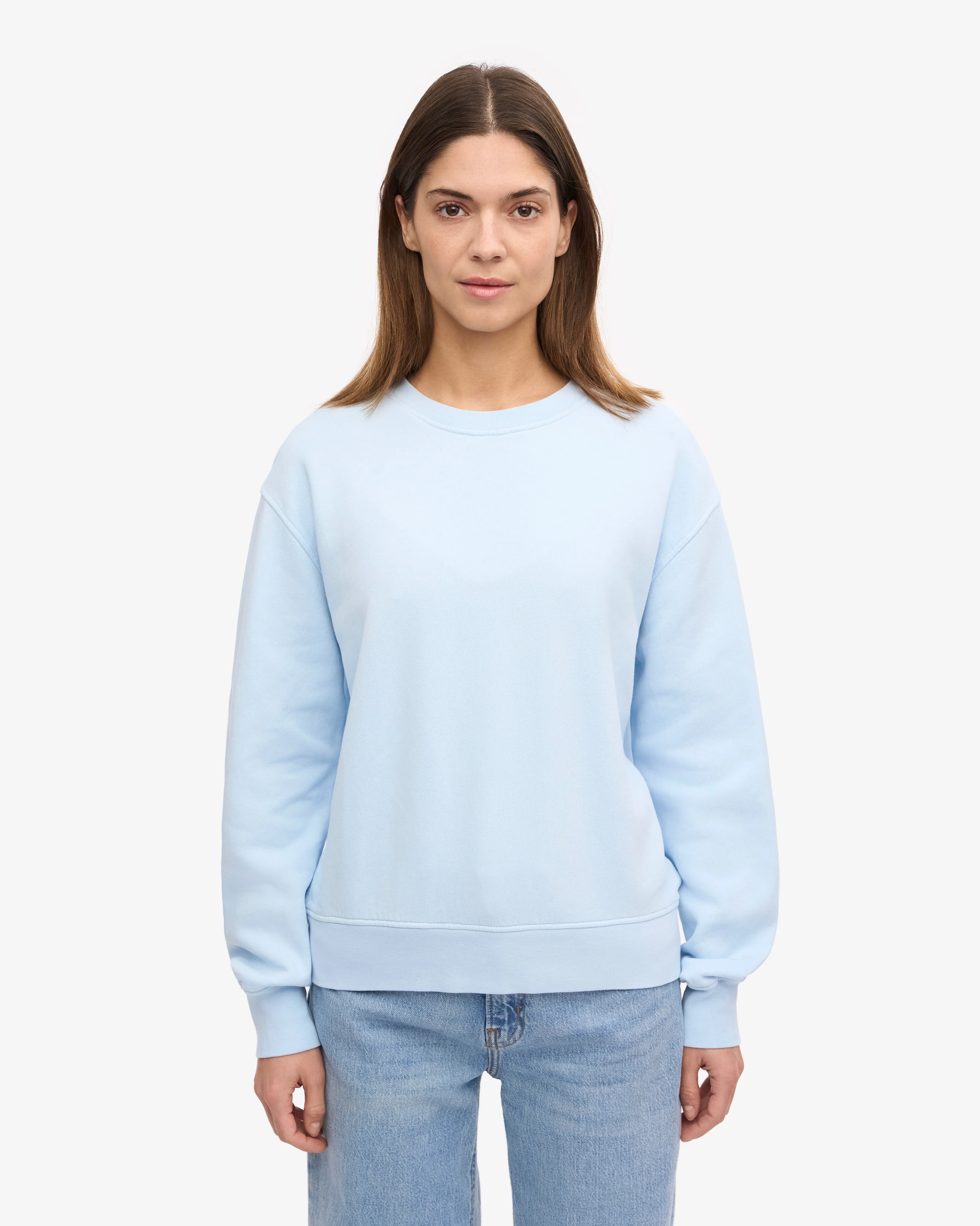 Women Classic Organic Crew - Polar Blue sold by Colorful Standard product image thumbnail 2