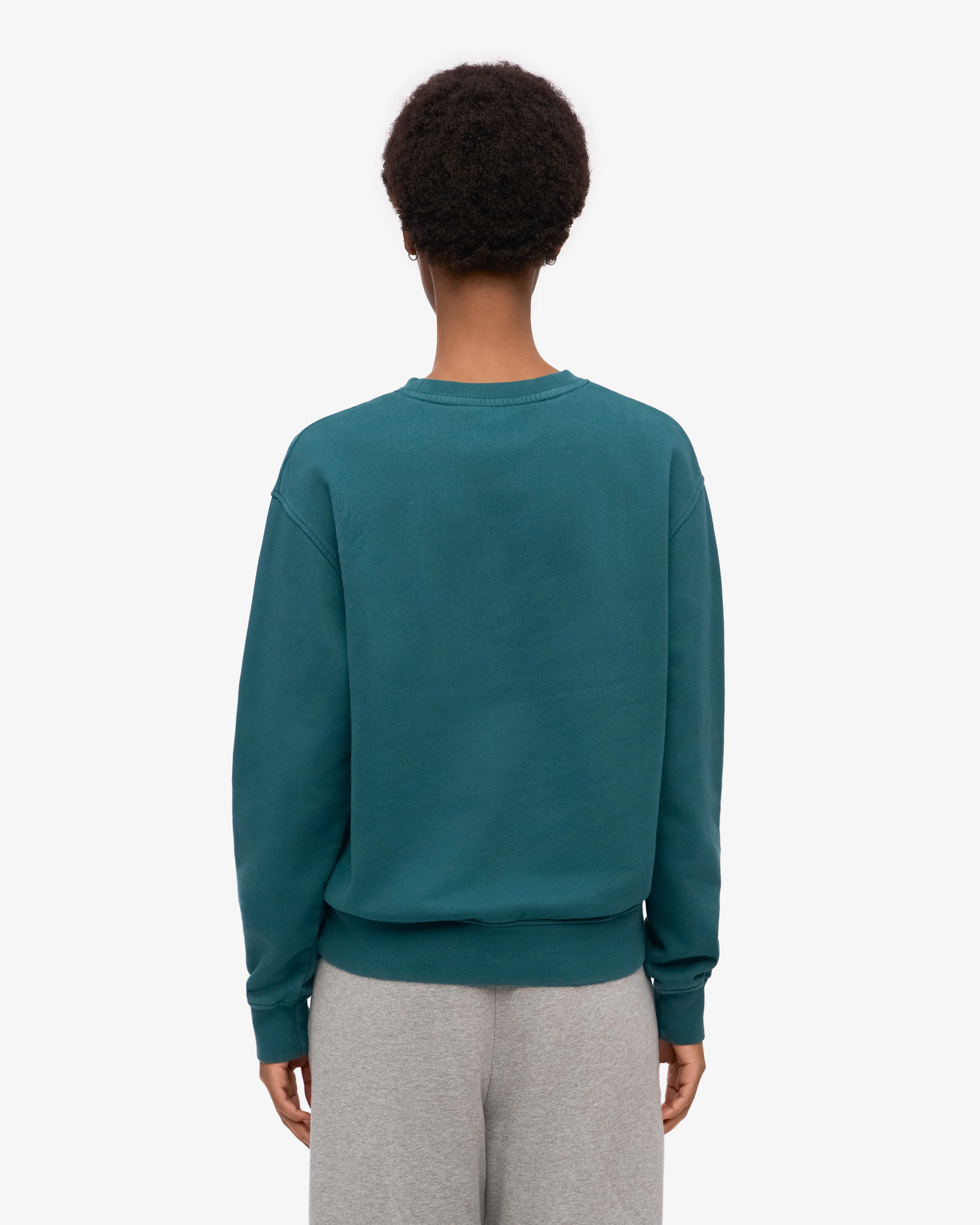 Women Classic Organic Crew - Ocean Green sold by Colorful Standard product image thumbnail 4