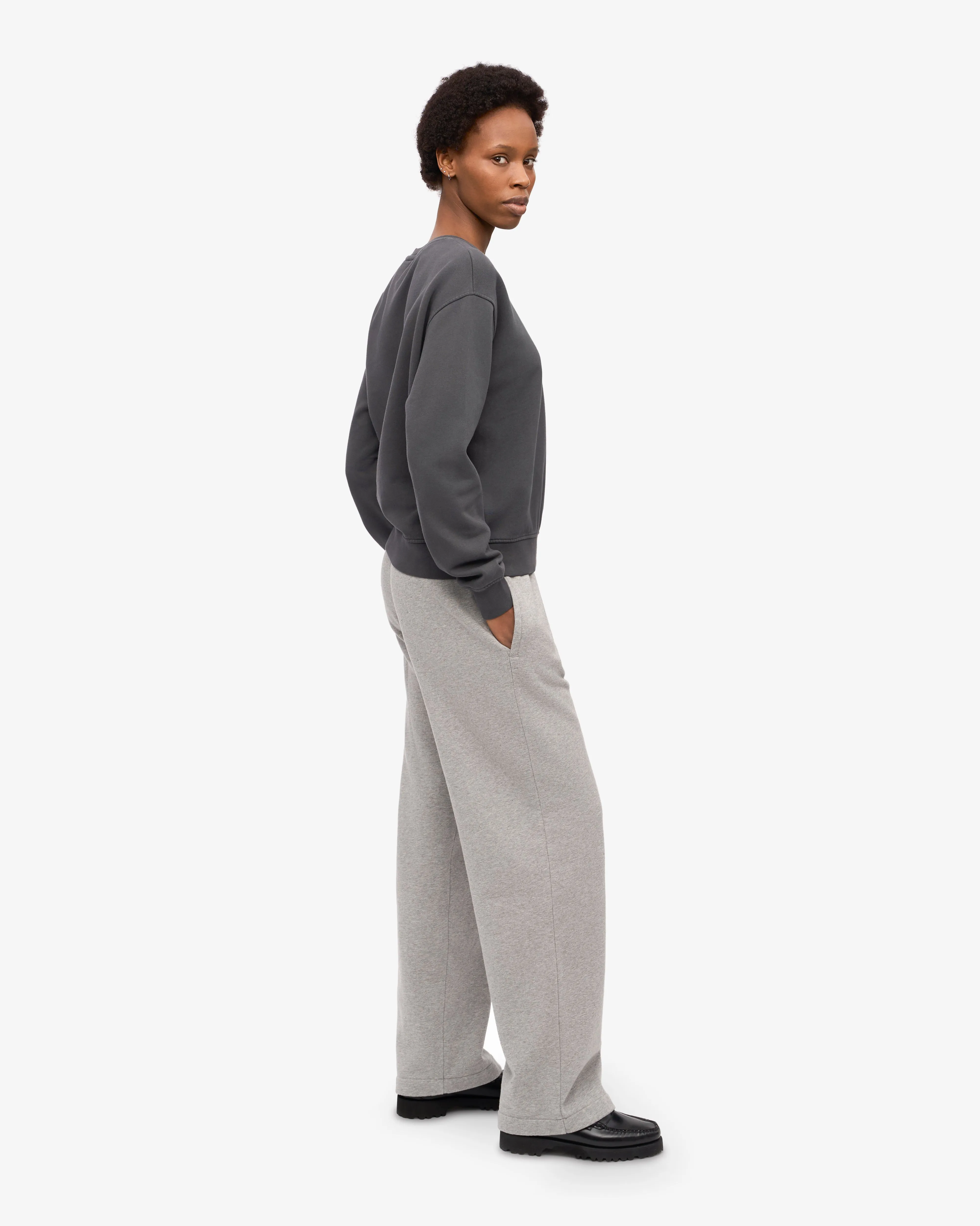 Women Classic Organic Crew - Lava Grey sold by Colorful Standard product image thumbnail 5