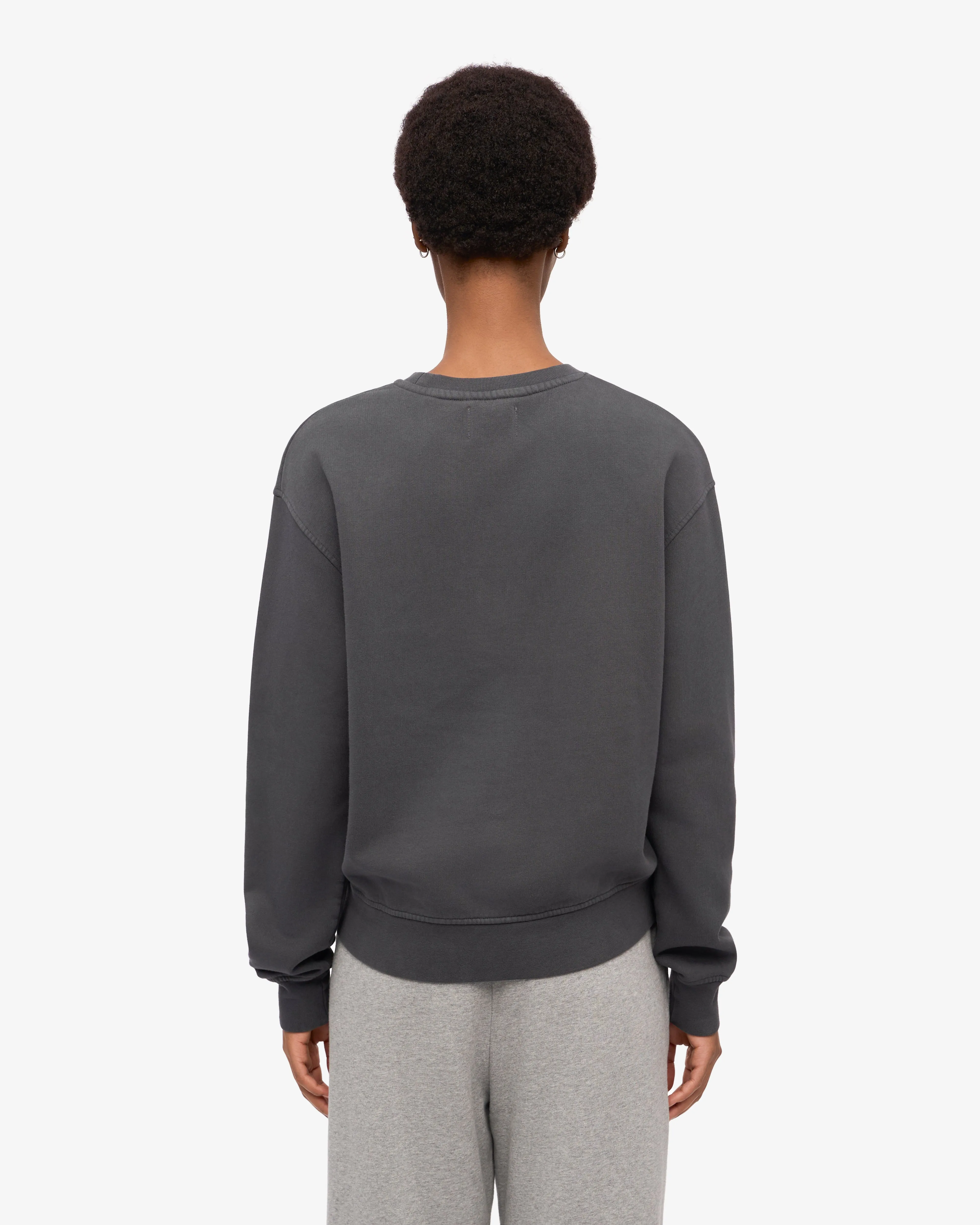 Women Classic Organic Crew - Lava Grey sold by Colorful Standard product image thumbnail 4