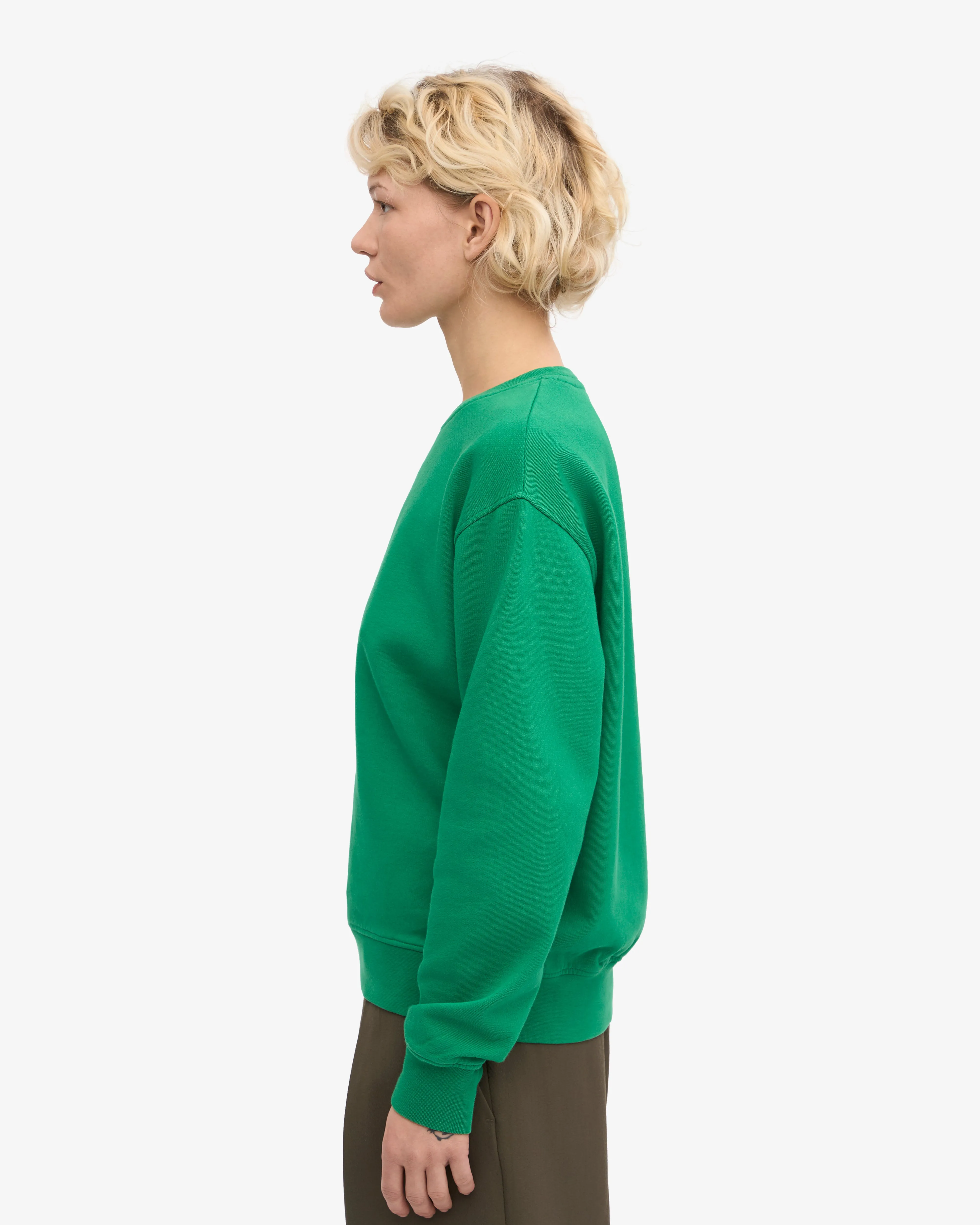 Women Classic Organic Crew - Kelly Green sold by Colorful Standard product image thumbnail 3