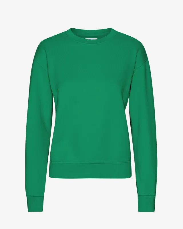 Women Classic Organic Crew - Kelly Green sold by Colorful Standard