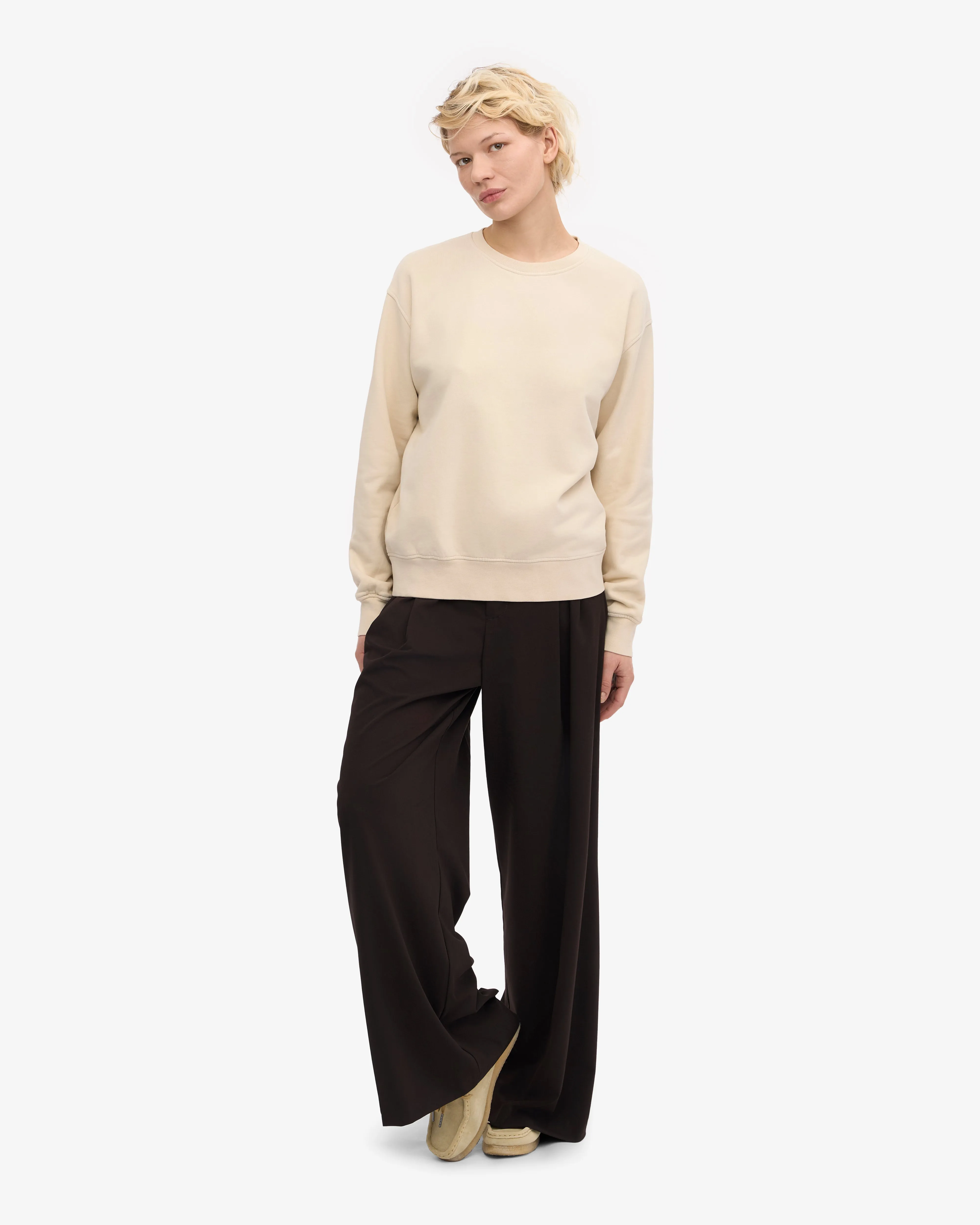 Women Classic Organic Crew - Ivory White sold by Colorful Standard product image thumbnail 5