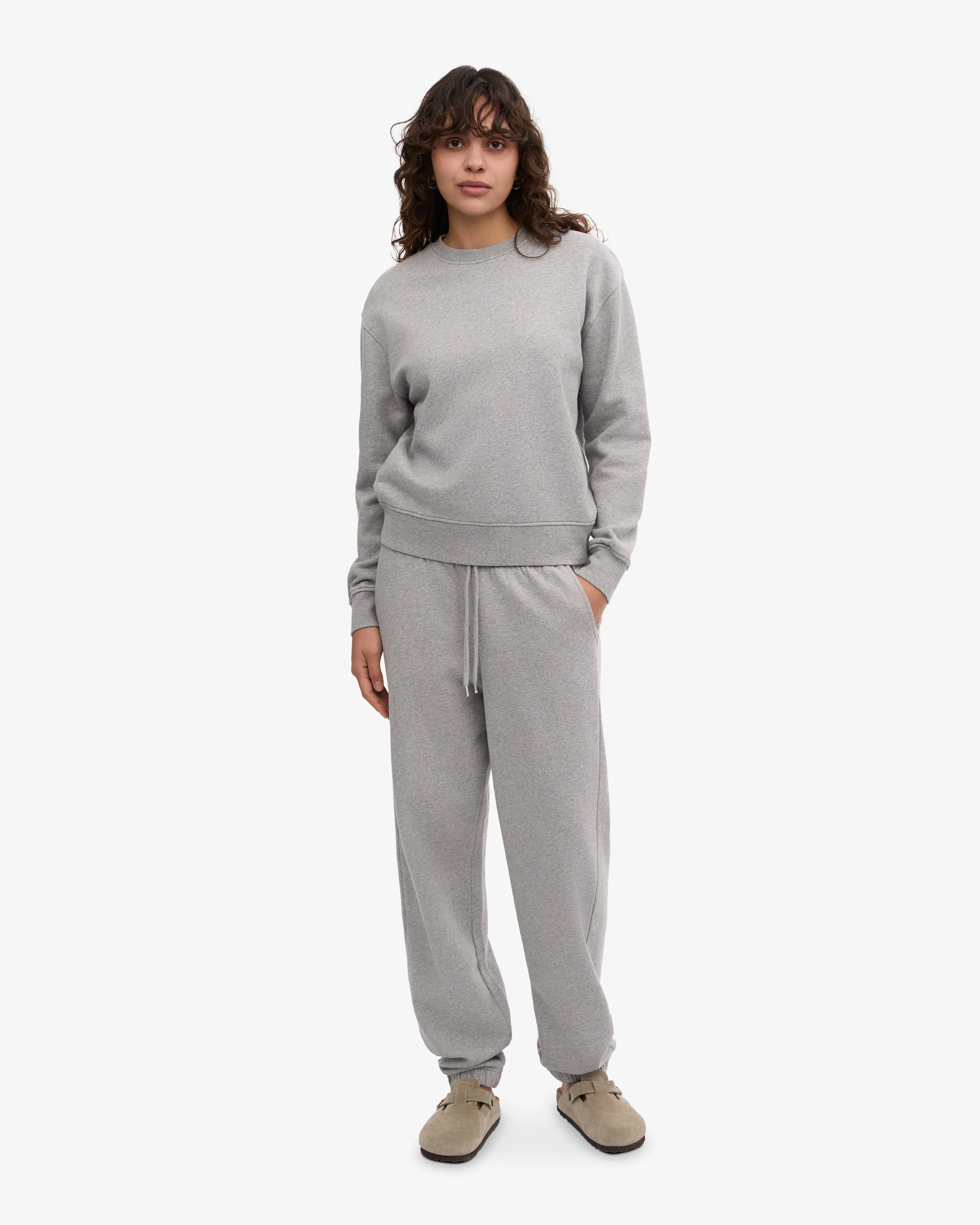 Women Classic Organic Crew - Heather Grey sold by Colorful Standard product image thumbnail 5