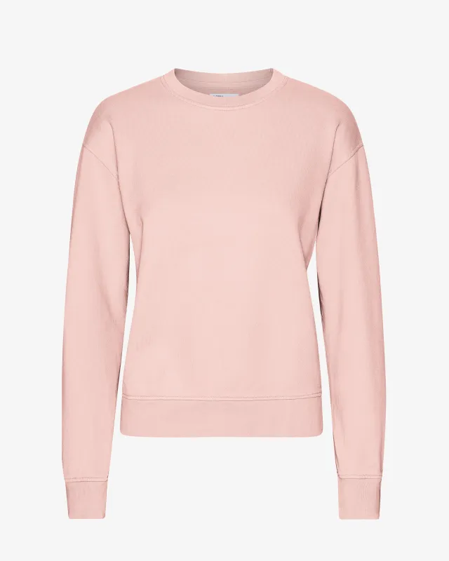Women Classic Organic Crew - Faded Pink sold by Colorful Standard