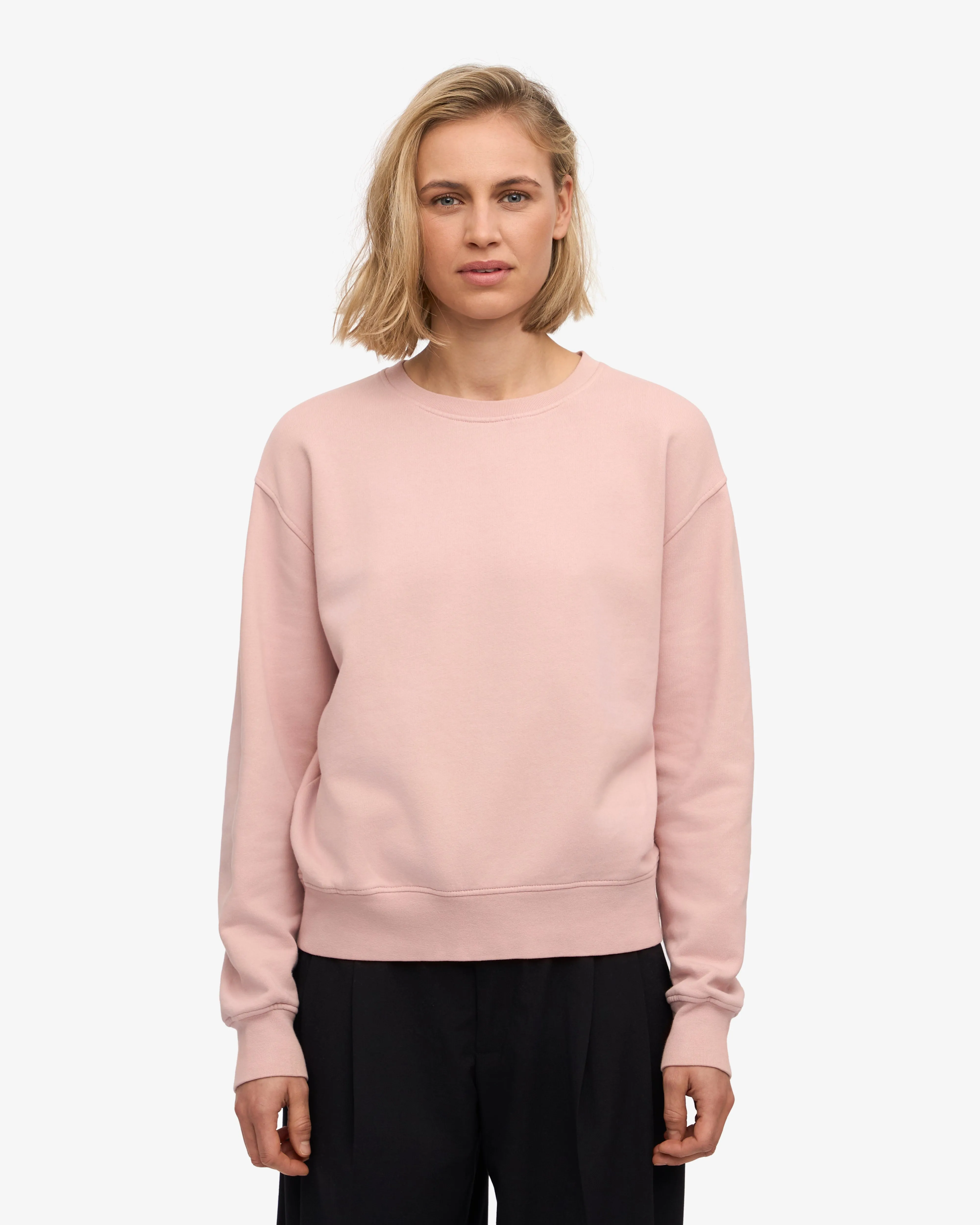 Women Classic Organic Crew - Faded Pink sold by Colorful Standard product image thumbnail 2