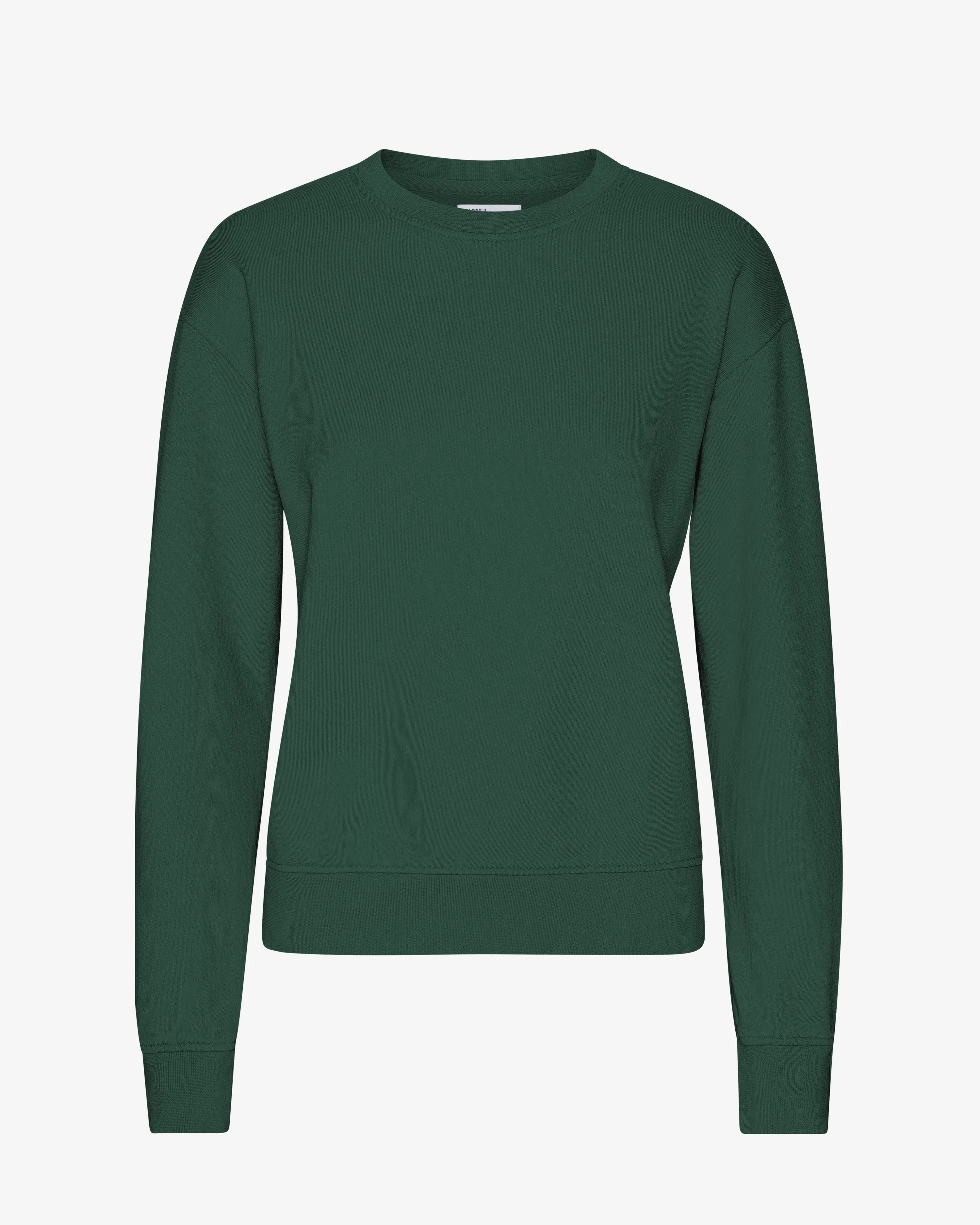 Women Classic Organic Crew - Emerald Green sold by Colorful Standard