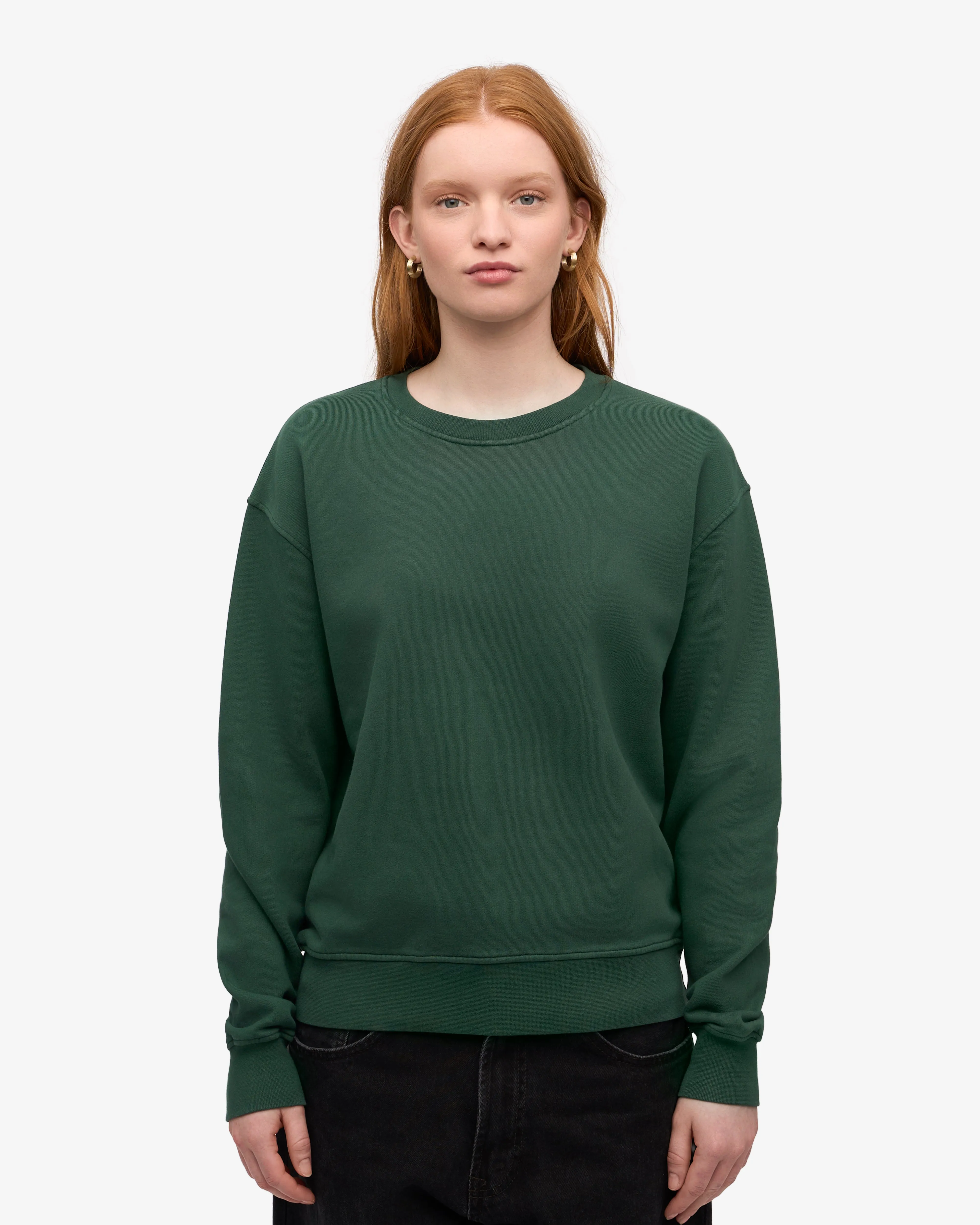 Women Classic Organic Crew - Emerald Green sold by Colorful Standard product image thumbnail 2