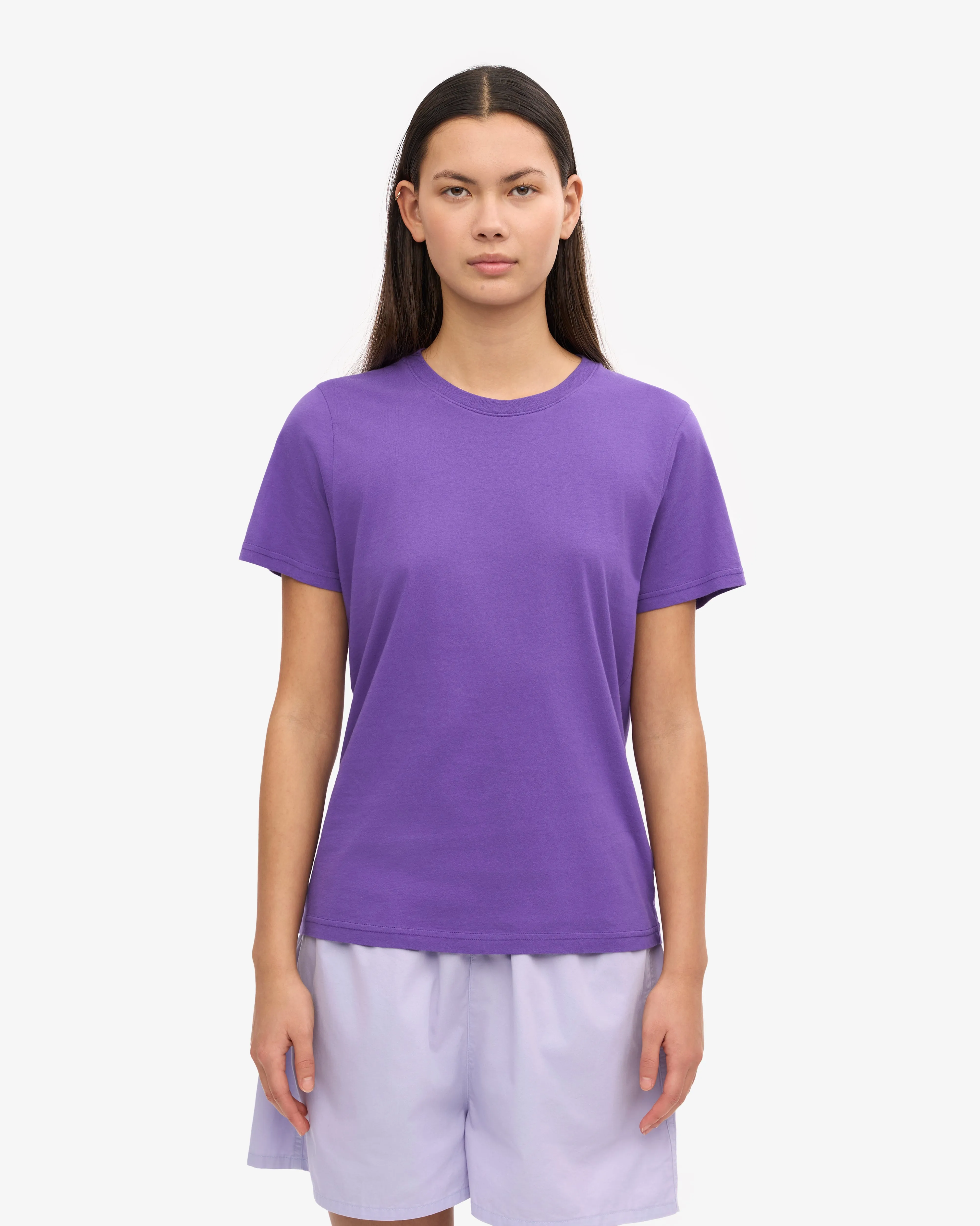 Women Light Organic Tee - Ultra Violet sold by Colorful Standard product image thumbnail 2