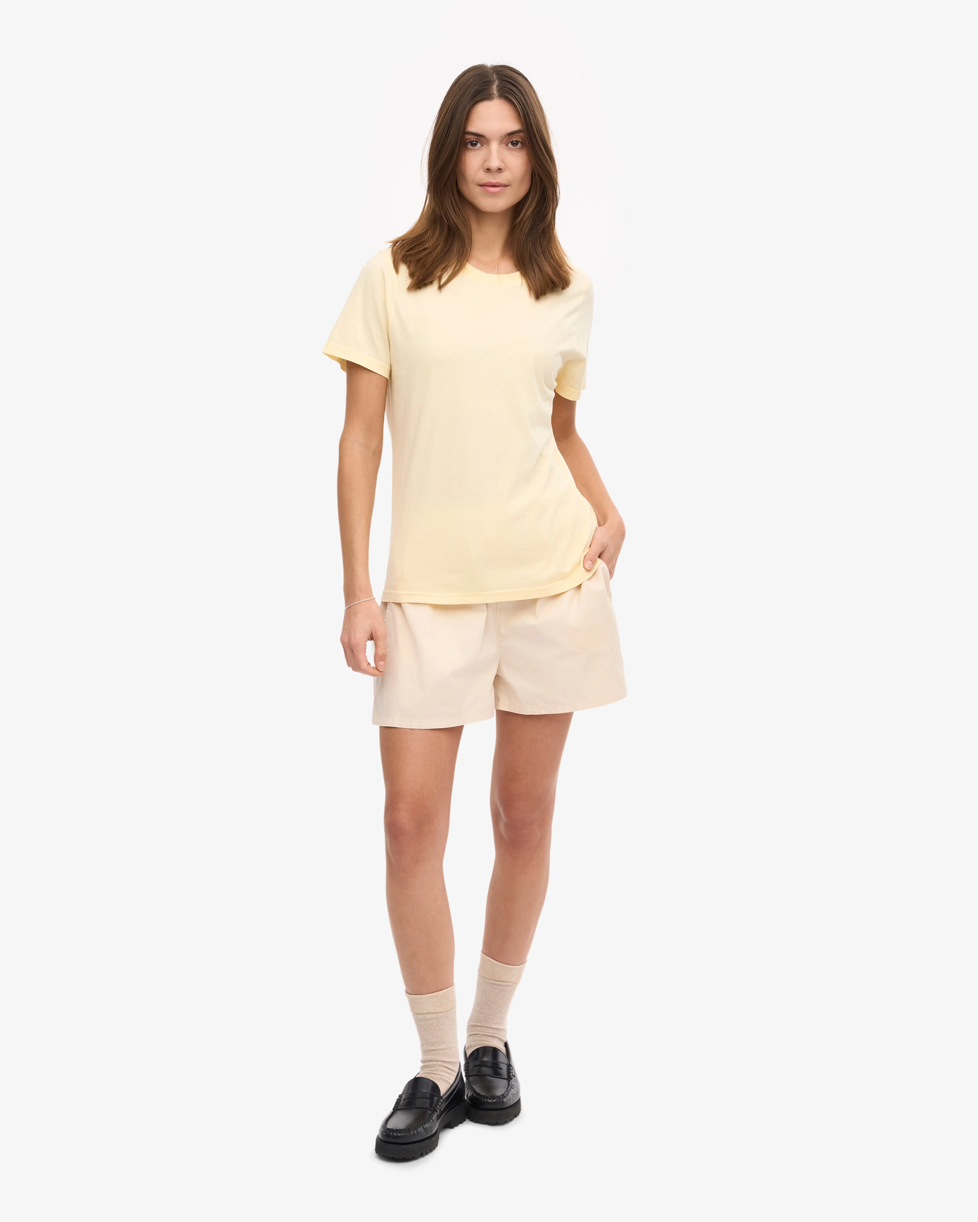 Women Light Organic Tee - Soft Yellow sold by Colorful Standard product image thumbnail 5