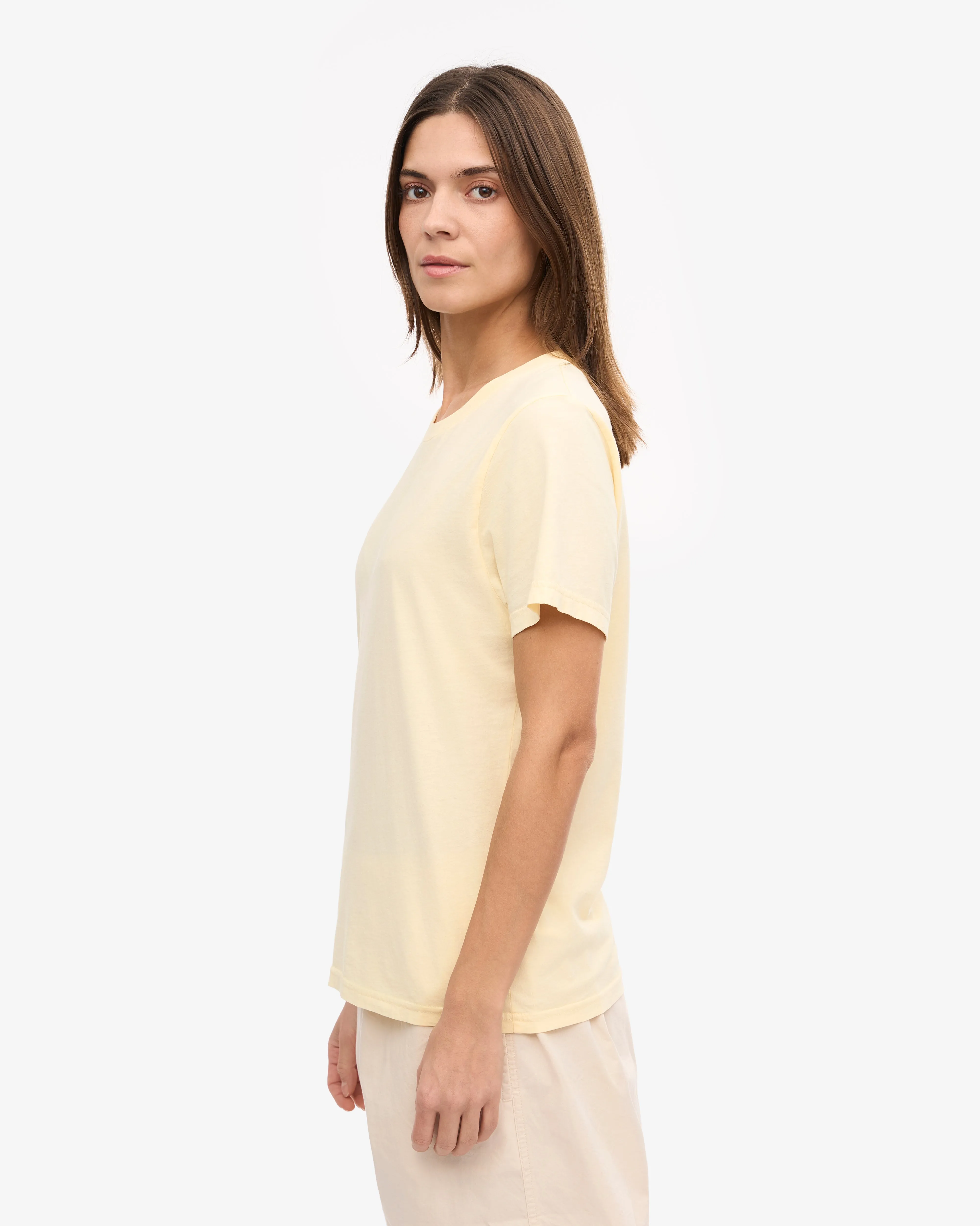 Women Light Organic Tee - Soft Yellow sold by Colorful Standard product image thumbnail 3