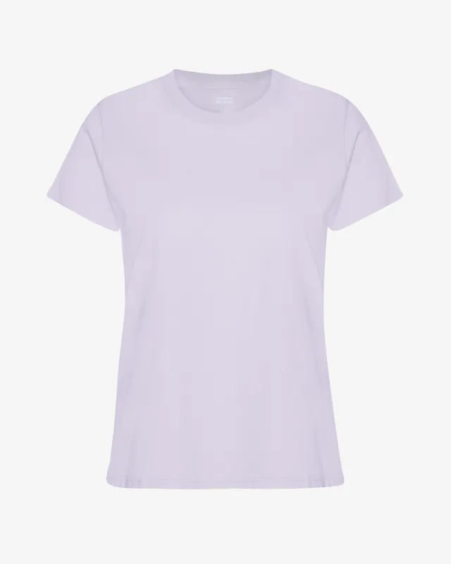 Women Light Organic Tee - Soft Lavender sold by Colorful Standard