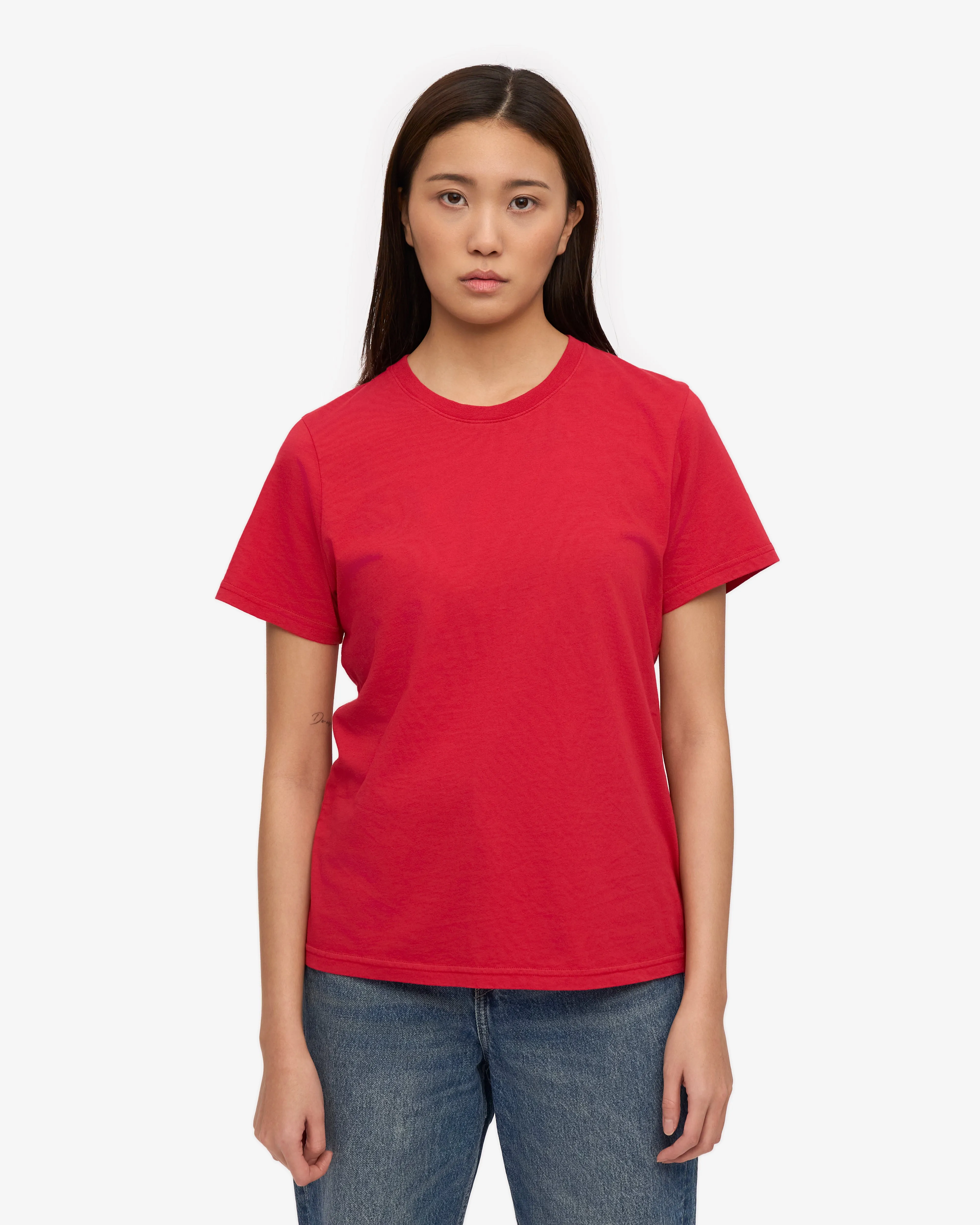 Women Light Organic Tee - Scarlet Red sold by Colorful Standard product image thumbnail 2