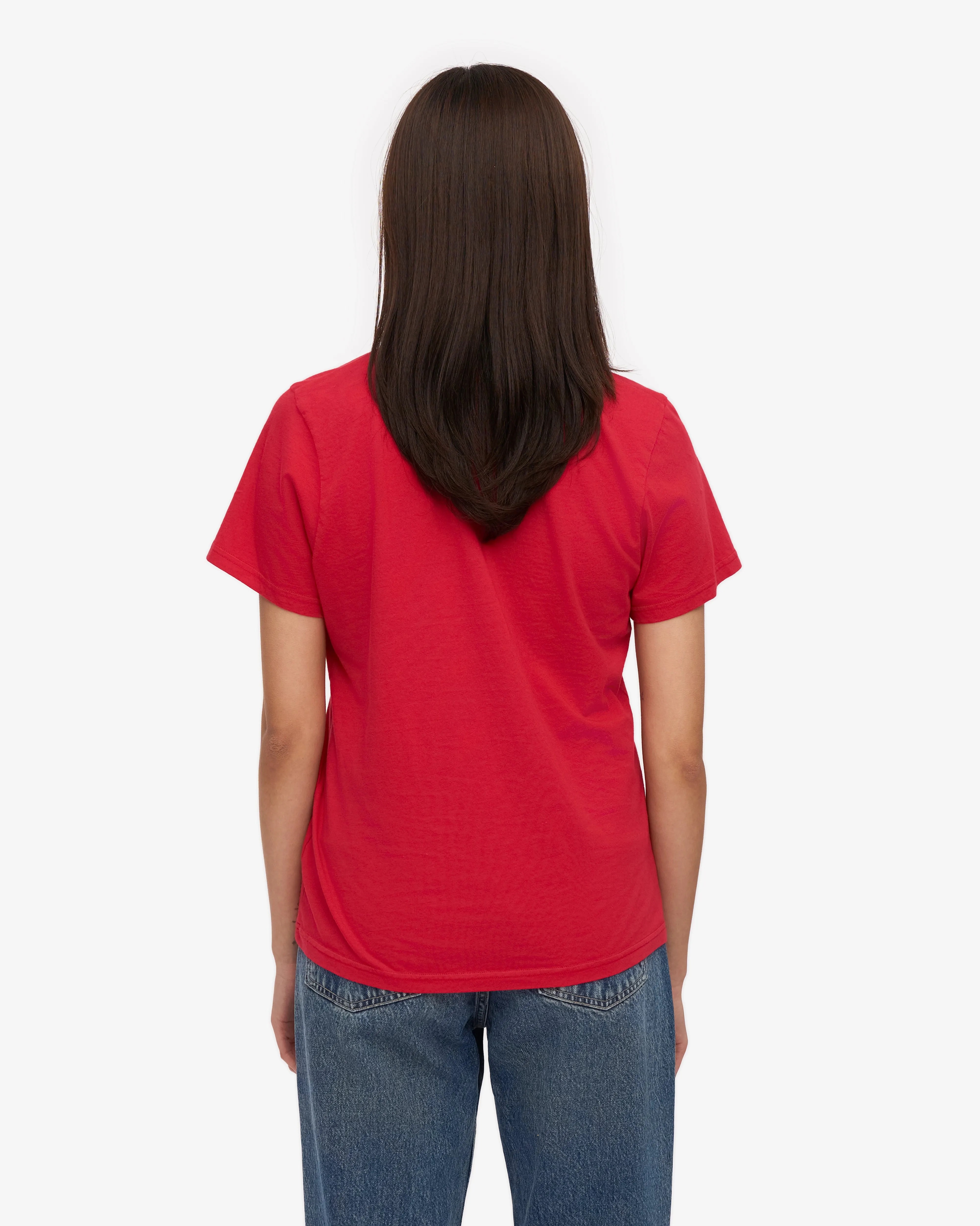 Women Light Organic Tee - Scarlet Red sold by Colorful Standard product image thumbnail 4