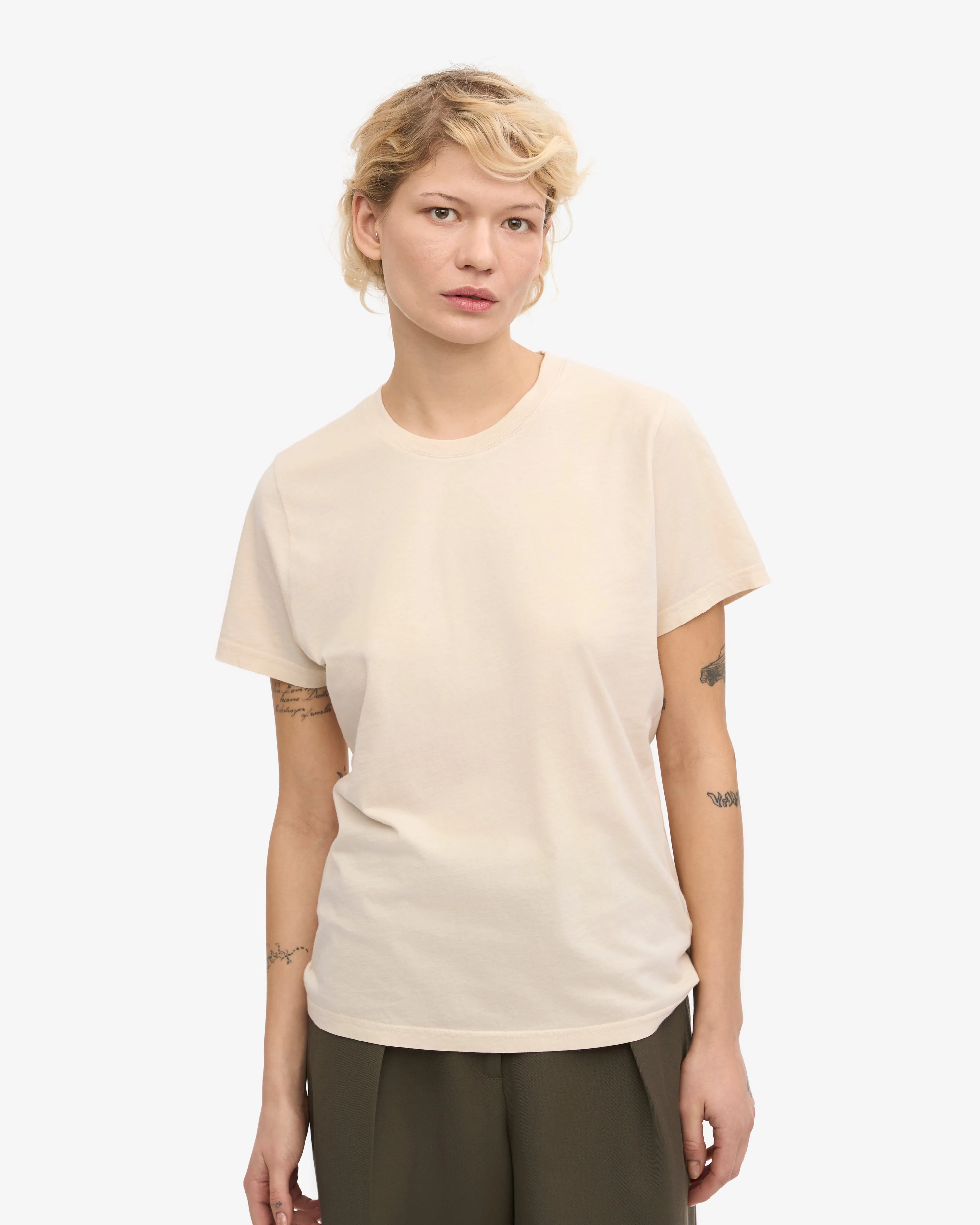 Women Light Organic Tee - Ivory White sold by Colorful Standard product image thumbnail 2