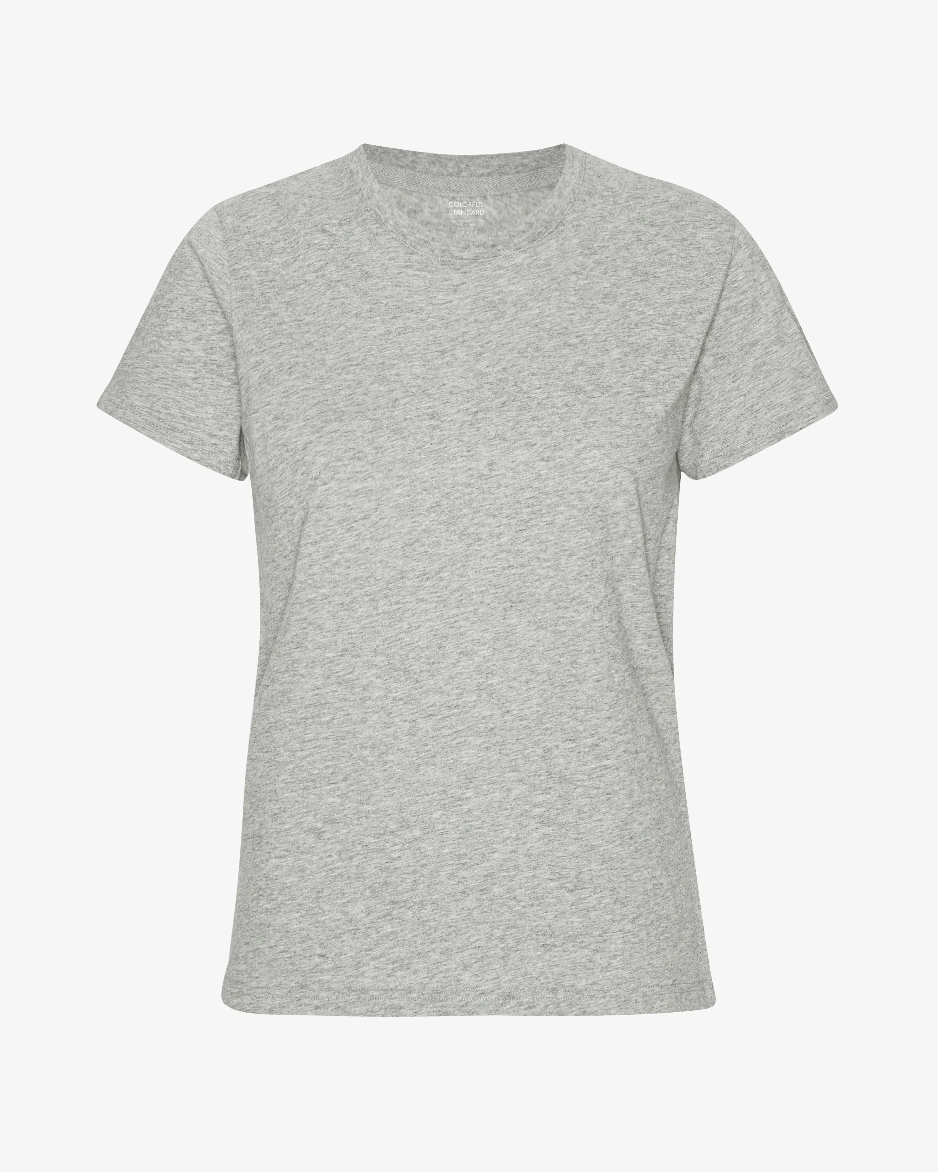 Women Light Organic Tee - Heather Grey sold by Colorful Standard