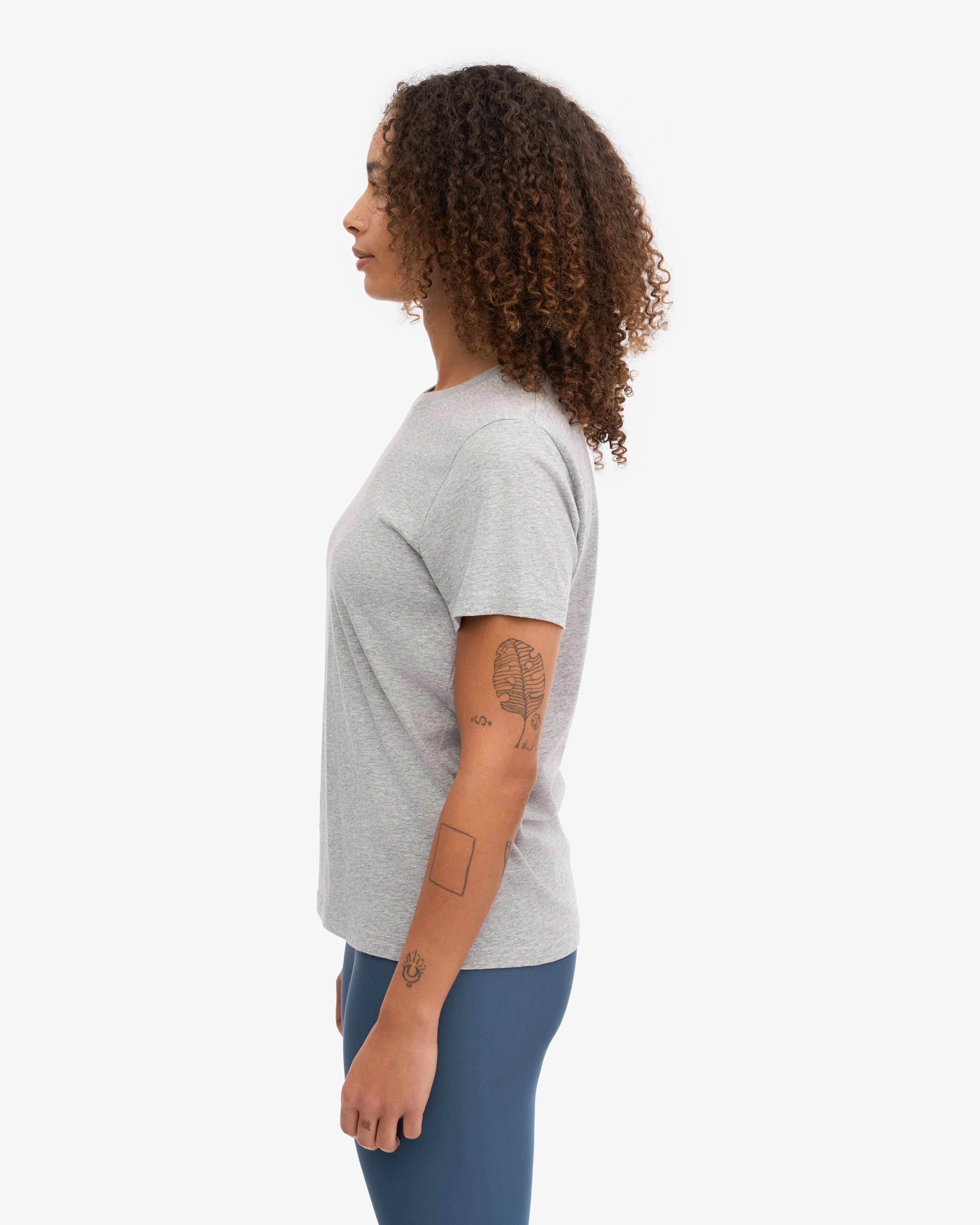 Women Light Organic Tee - Heather Grey sold by Colorful Standard product image thumbnail 3