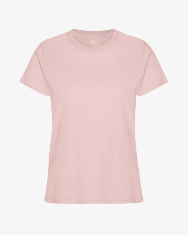 Women Light Organic Tee - Faded Pink sold by Colorful Standard