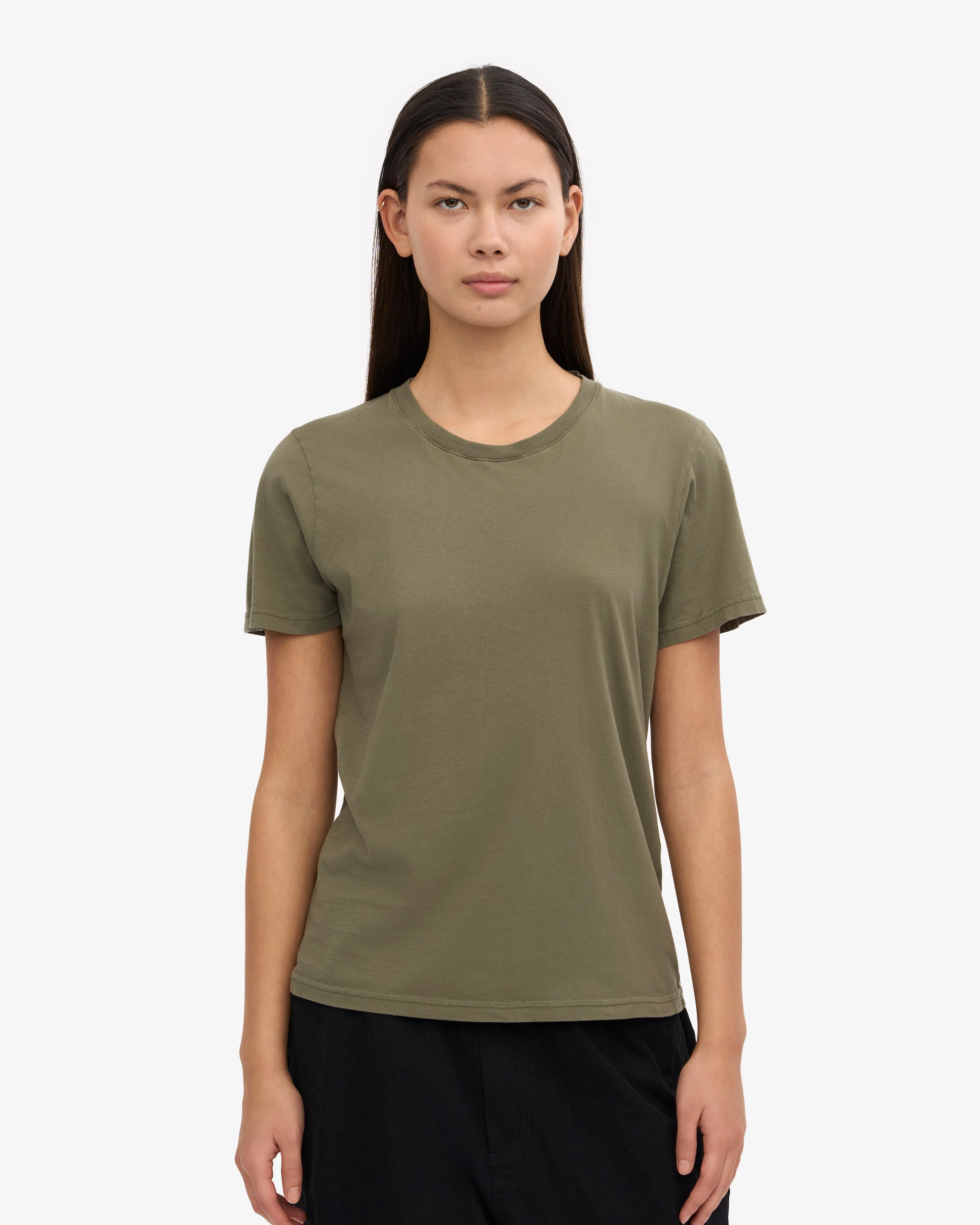 Women Light Organic Tee - Dusty Olive sold by Colorful Standard product image thumbnail 2