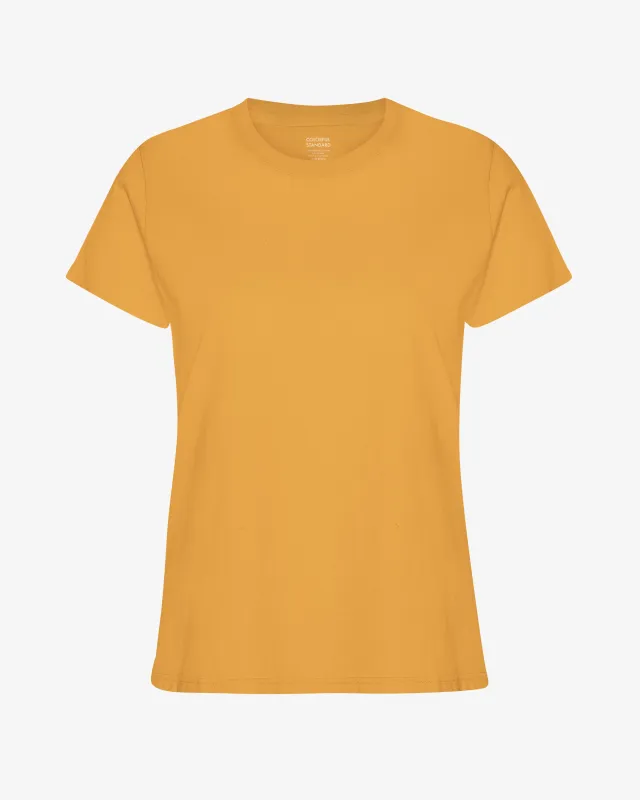 Women Light Organic Tee - Burned Yellow sold by Colorful Standard