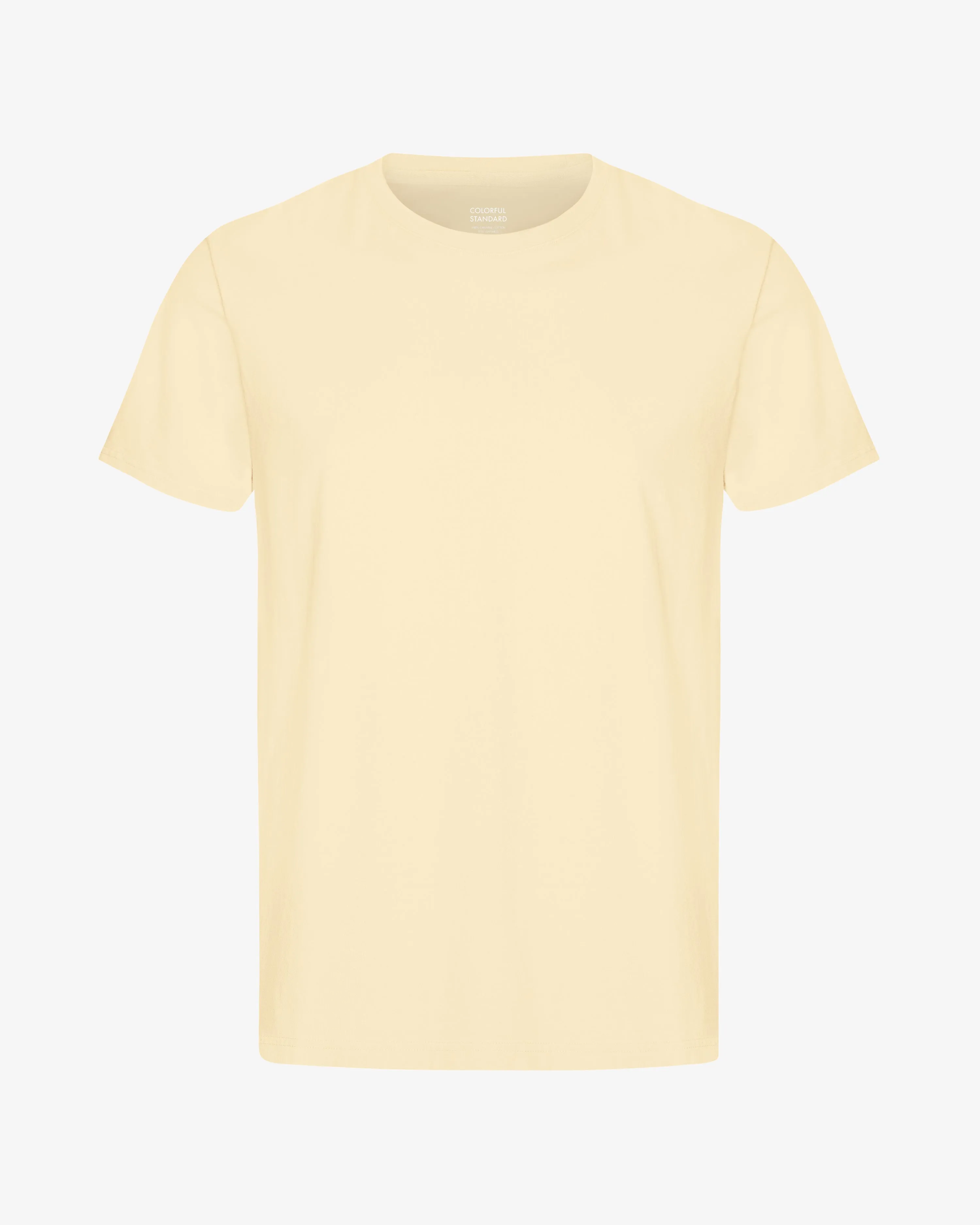 Classic Organic Tee - Soft Yellow sold by Colorful Standard