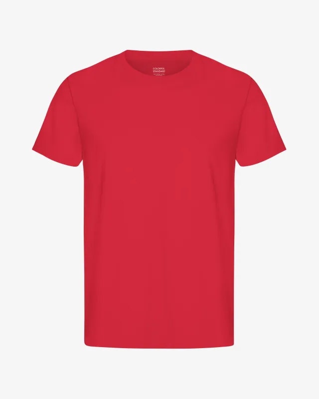 Classic Organic Tee - Scarlet Red sold by Colorful Standard