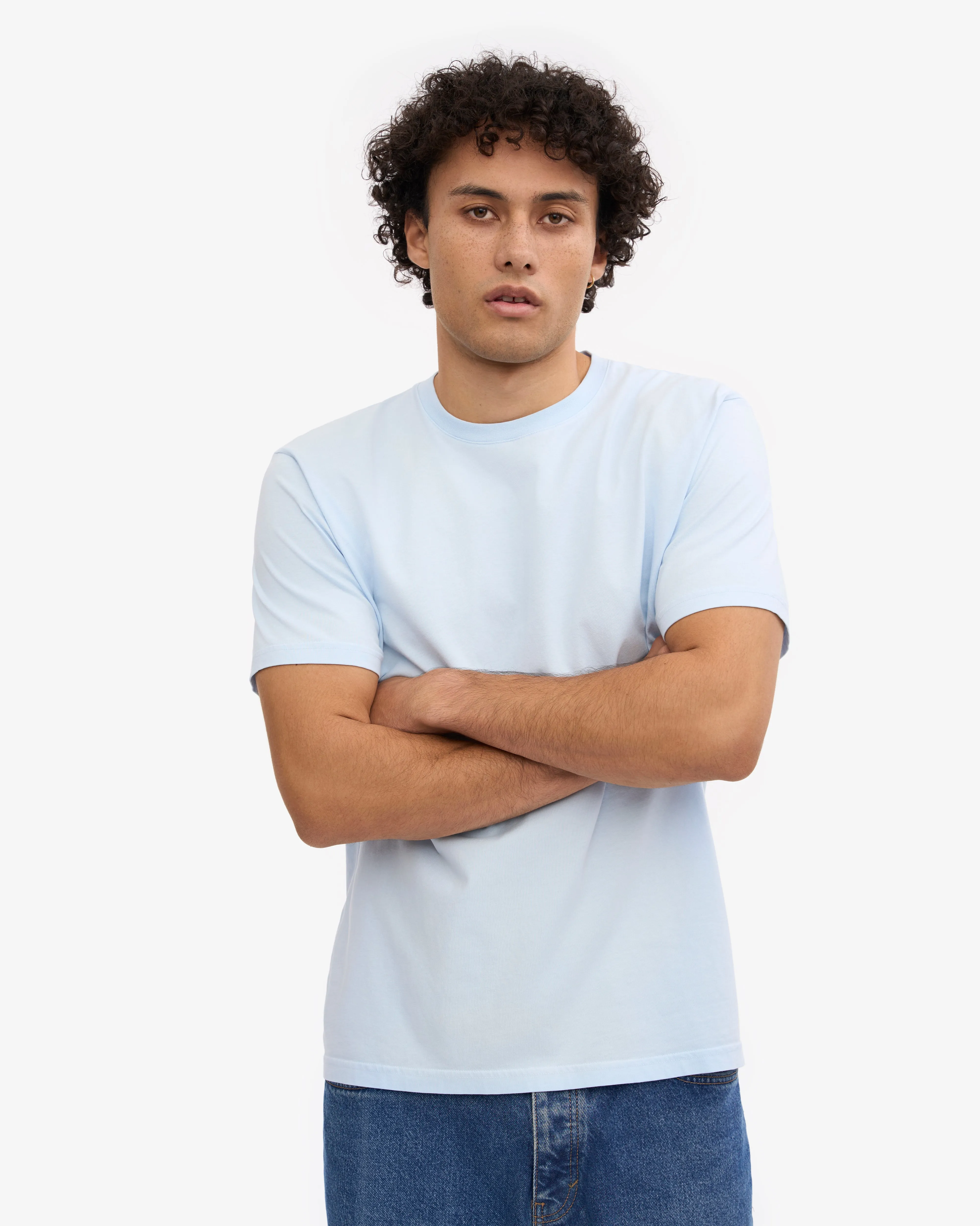 Classic Organic Tee - Polar Blue sold by Colorful Standard product image thumbnail 2