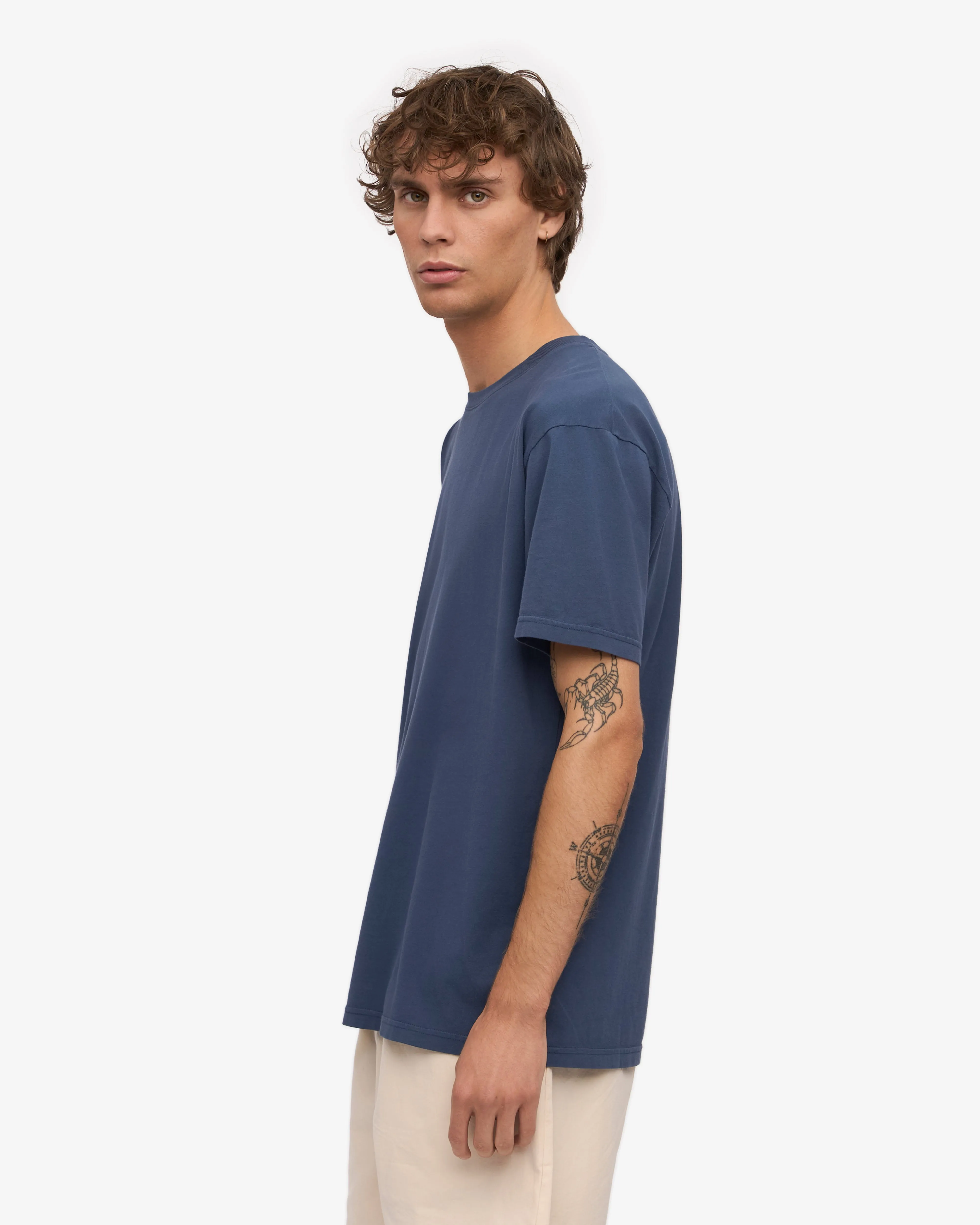 Classic Organic Tee - Petrol Blue sold by Colorful Standard product image thumbnail 3