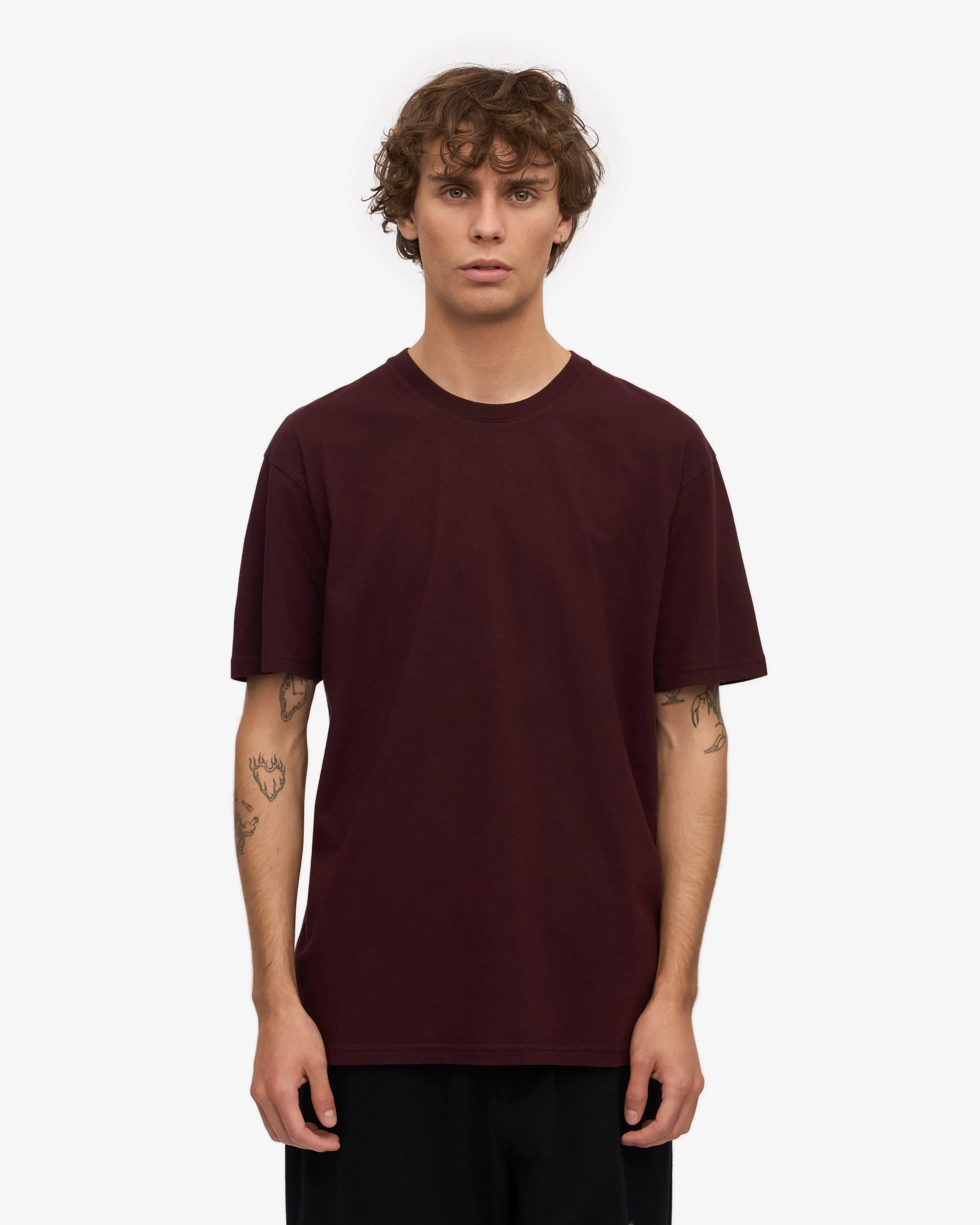 Classic Organic Tee - Oxblood Red sold by Colorful Standard product image thumbnail 2