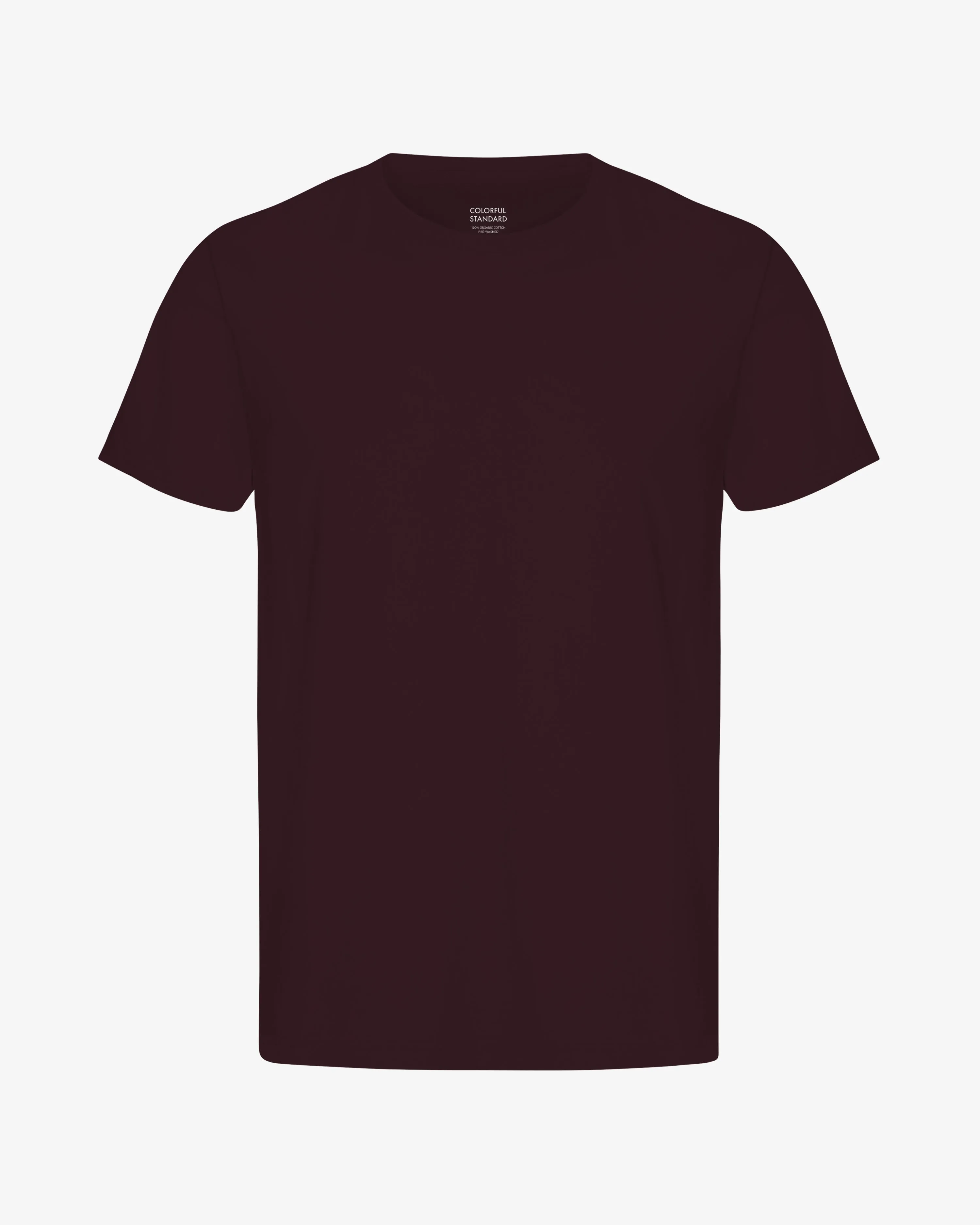 Classic Organic Tee - Oxblood Red sold by Colorful Standard