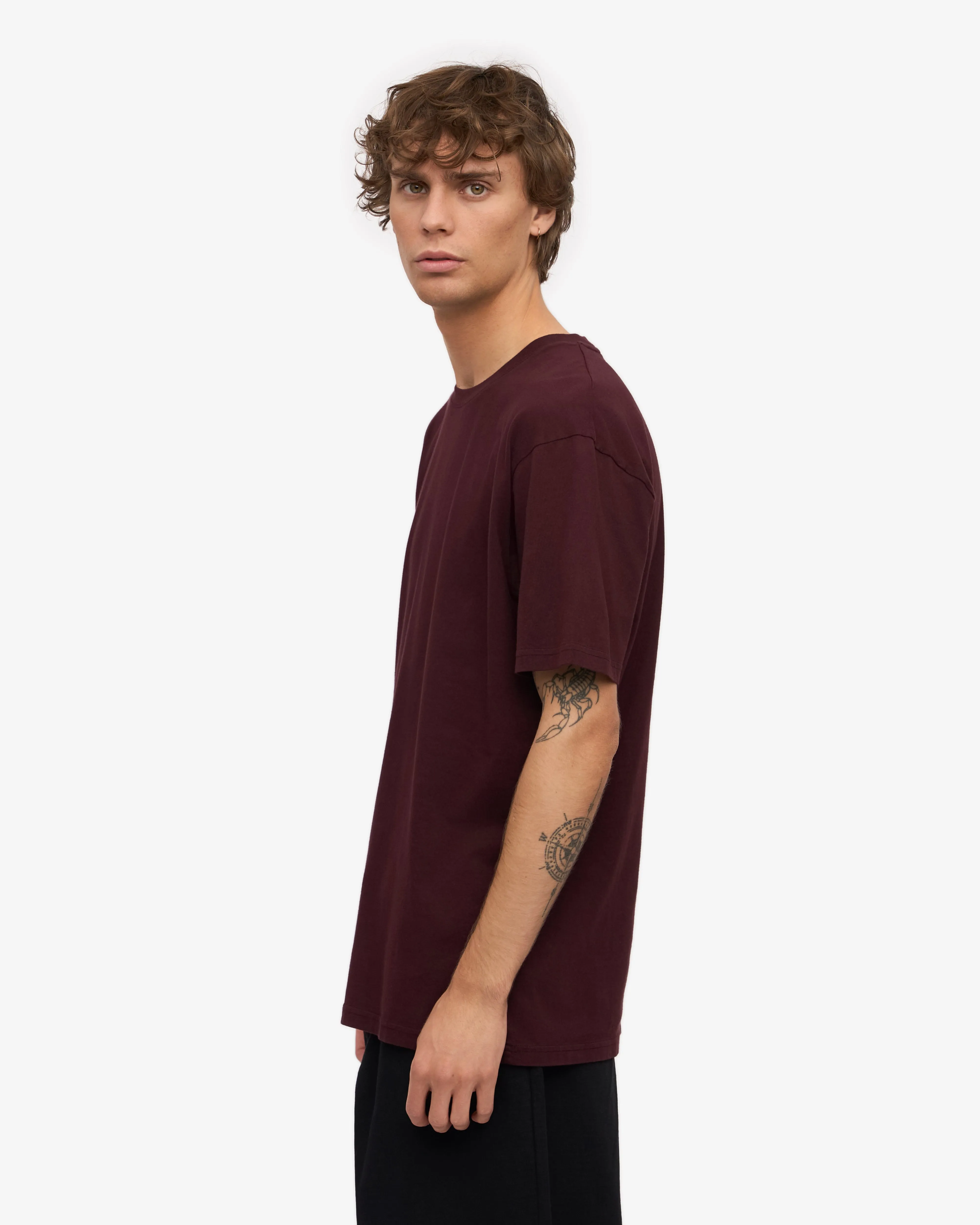 Classic Organic Tee - Oxblood Red sold by Colorful Standard product image thumbnail 3