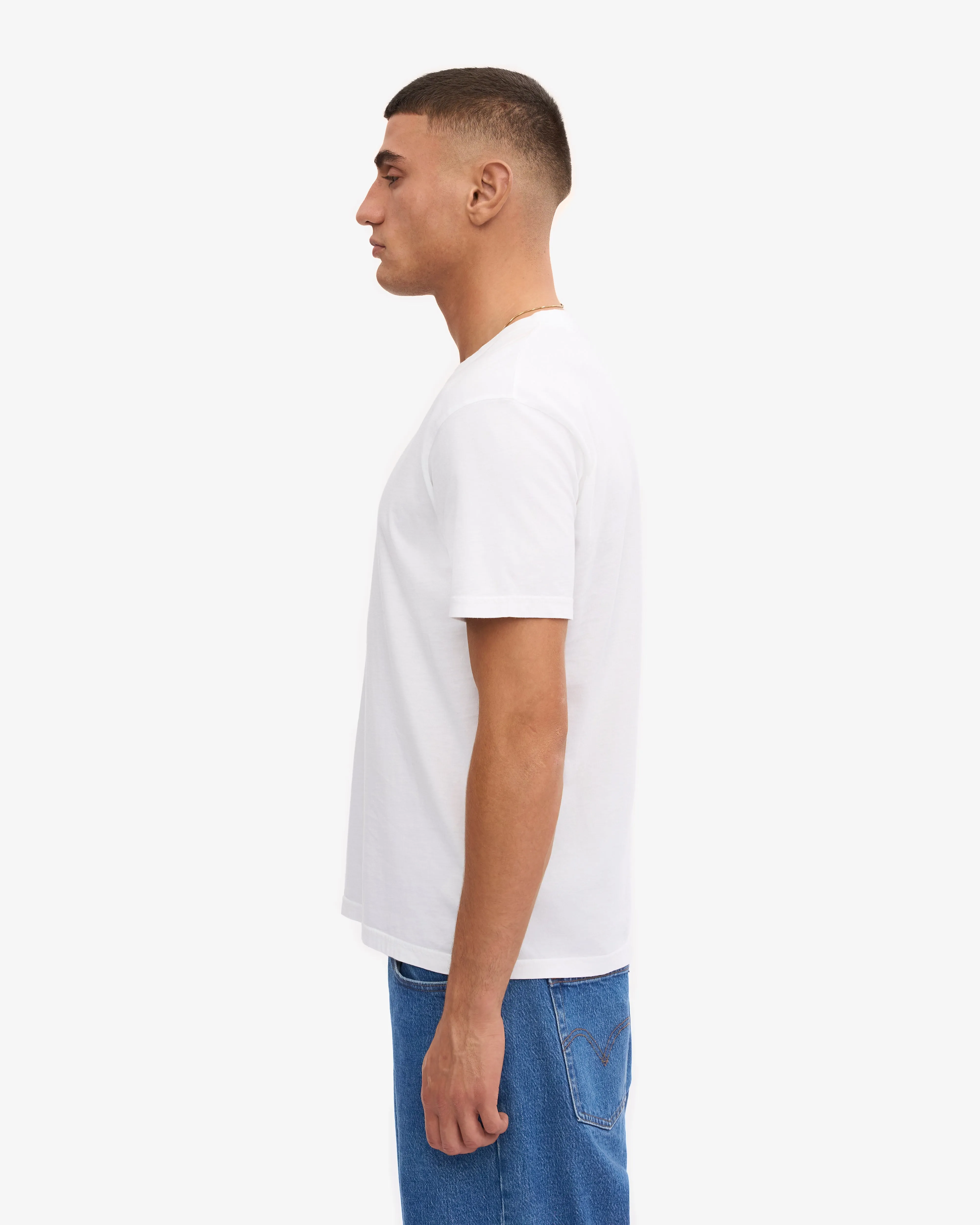 Classic Organic Tee - Optical White sold by Colorful Standard product image thumbnail 3
